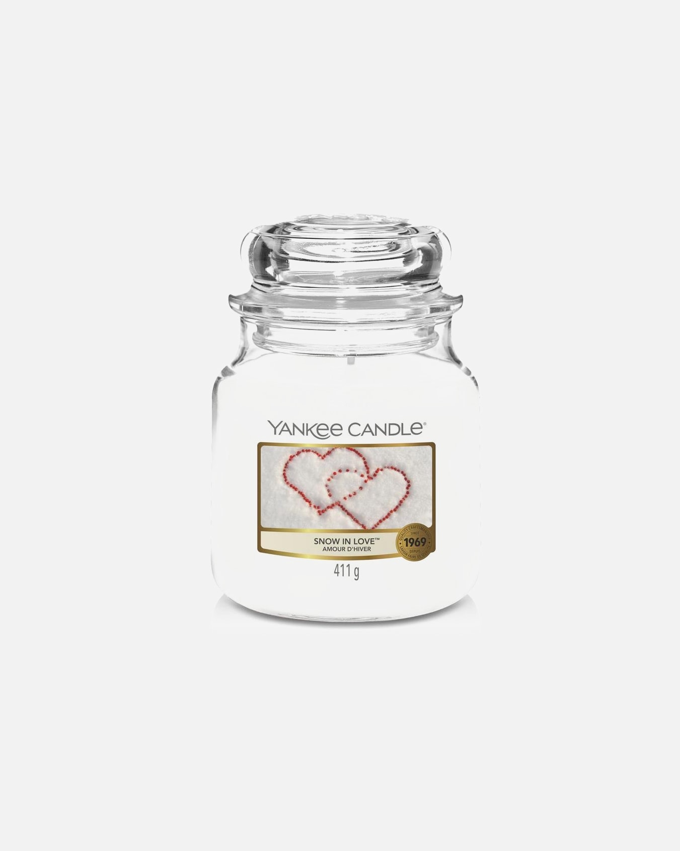 Świeca dla Unisex YANKEE CANDLE Jar Snow in Love 411g