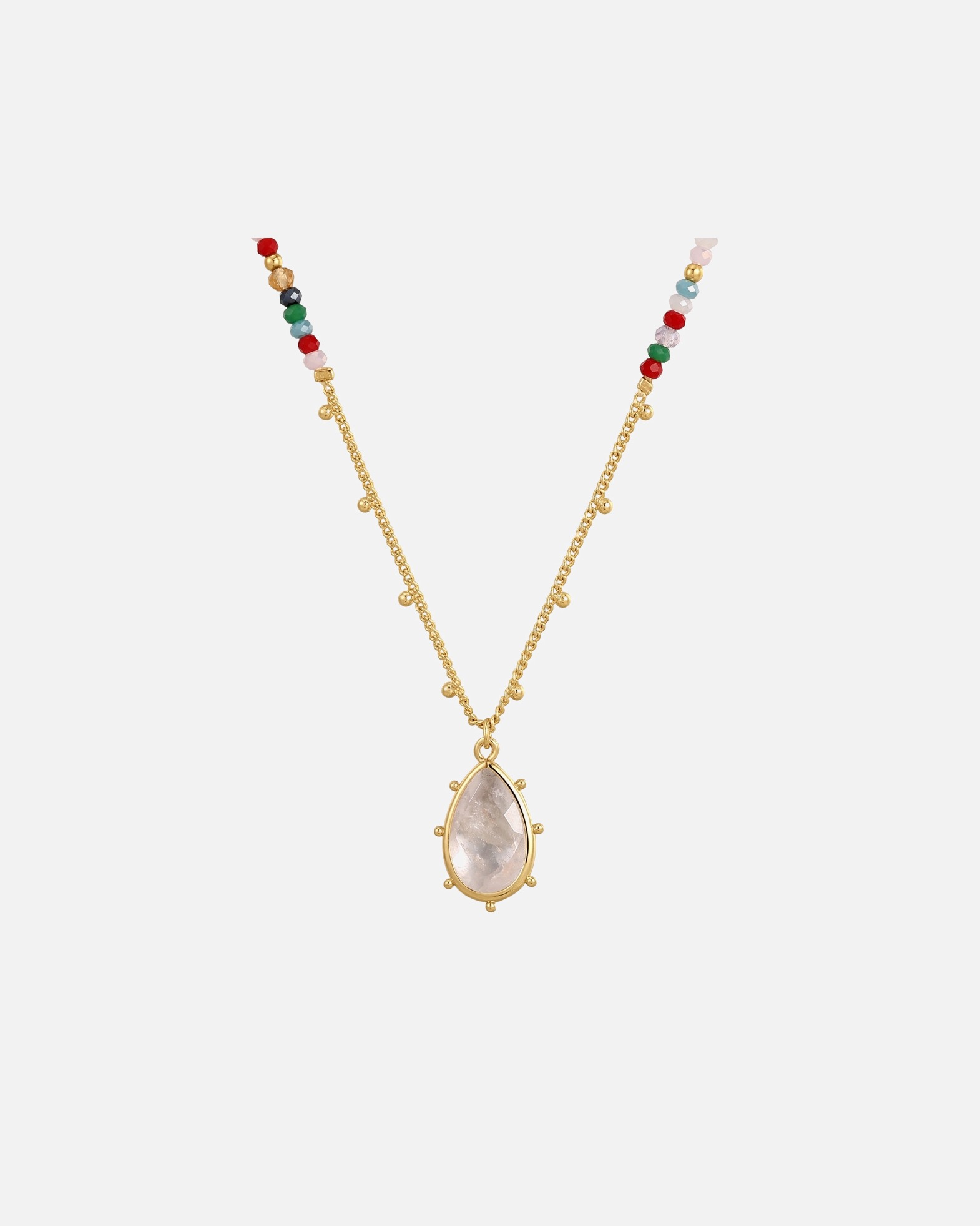 Naszyjnik dla Kobieta Łańcuszek Mosiadz Żółte złoto 43,0 cm Basiskette + 5,0 cm Verlängerung