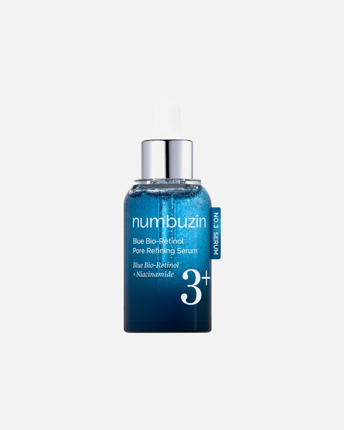 Glow Serum dla Unisex Numbuzin No.3 Blue Bio-Retinol Pore Refining Serum 30 ml