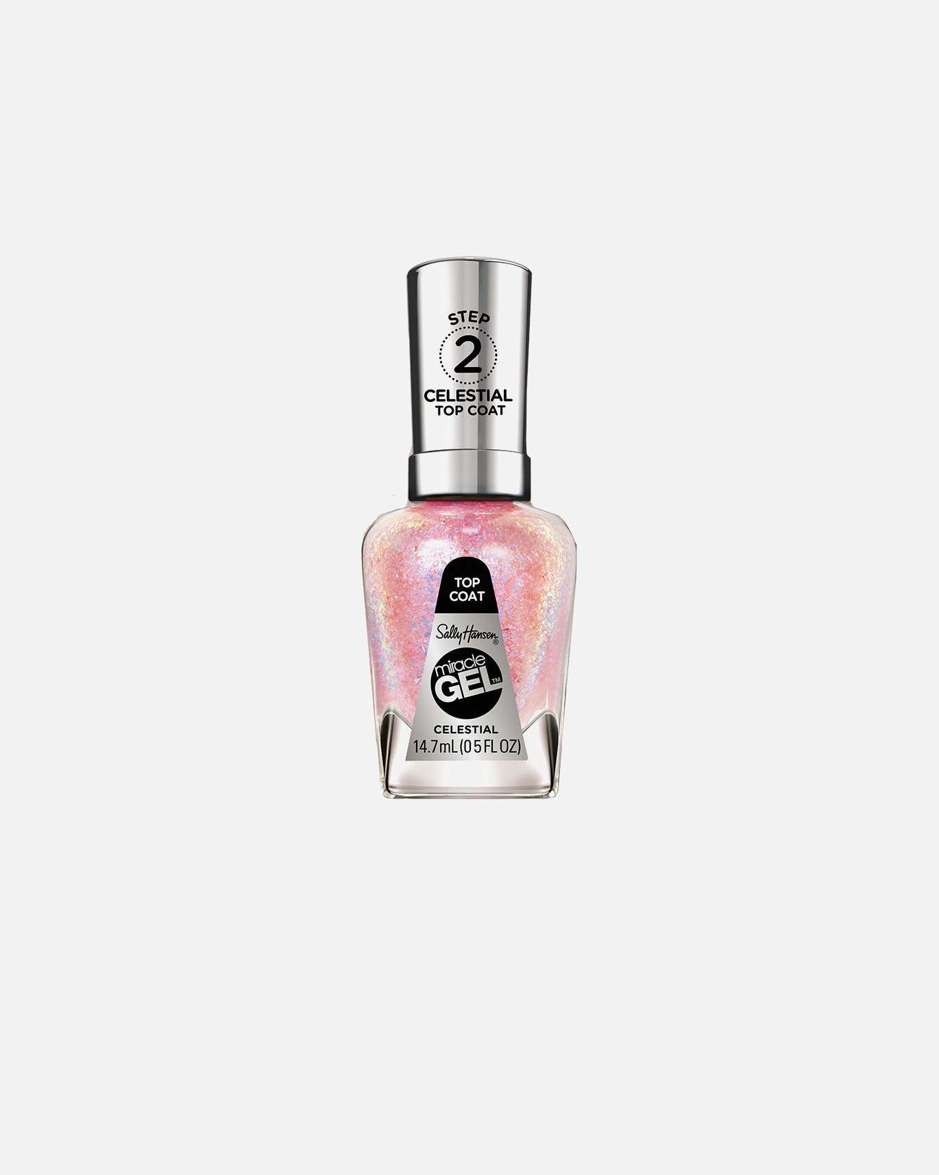Top coat dla Unisex Sally Hansen Top Coat MIRACLE GEL 14.7 ml
