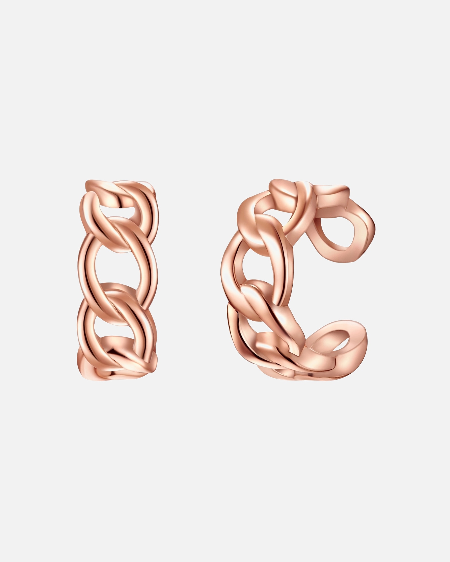 Kolczyki dla Kobieta Kolczyki Mosiadz Różowy złoty 11,0 mm