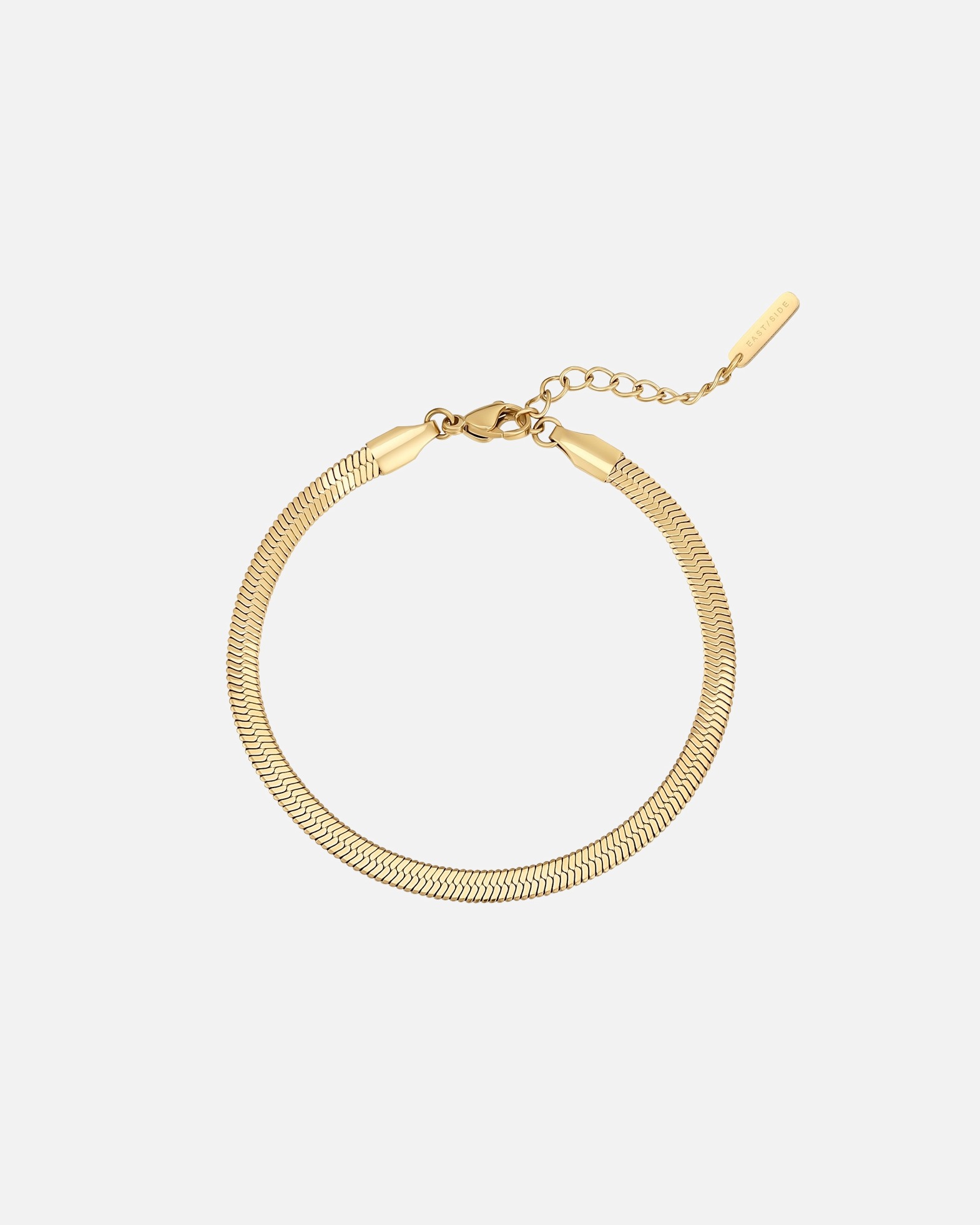 Bransoletka dla Kobieta Bransoletka Stal nierdzewna Żółte złoto 17,0 cm Basislänge + 3,0 cm Verlängerung