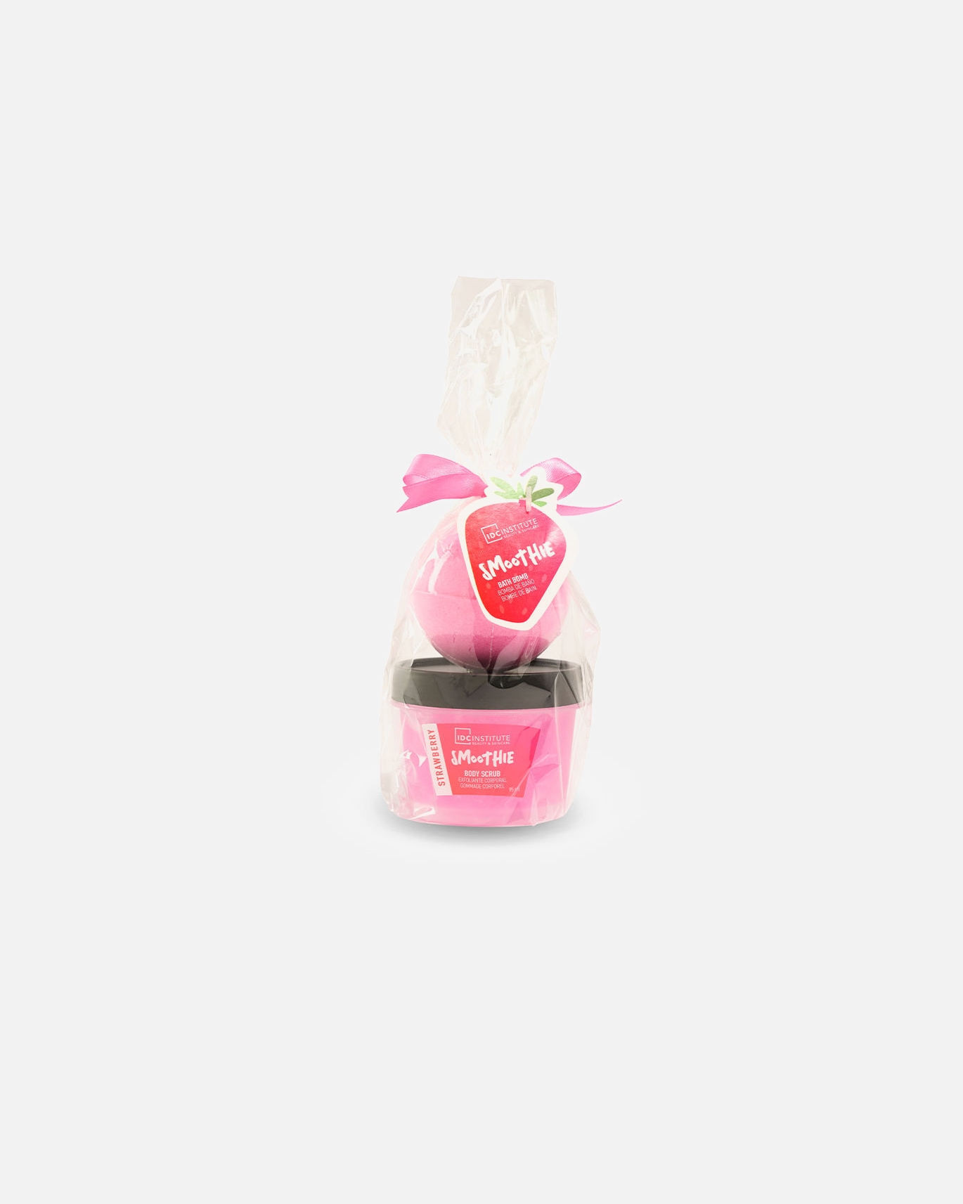 Zestaw do pielęgnacji ciała dla Kobieta IDC SMOOTHIE MINI BATH STRAWBERRY SET 1 sztuka