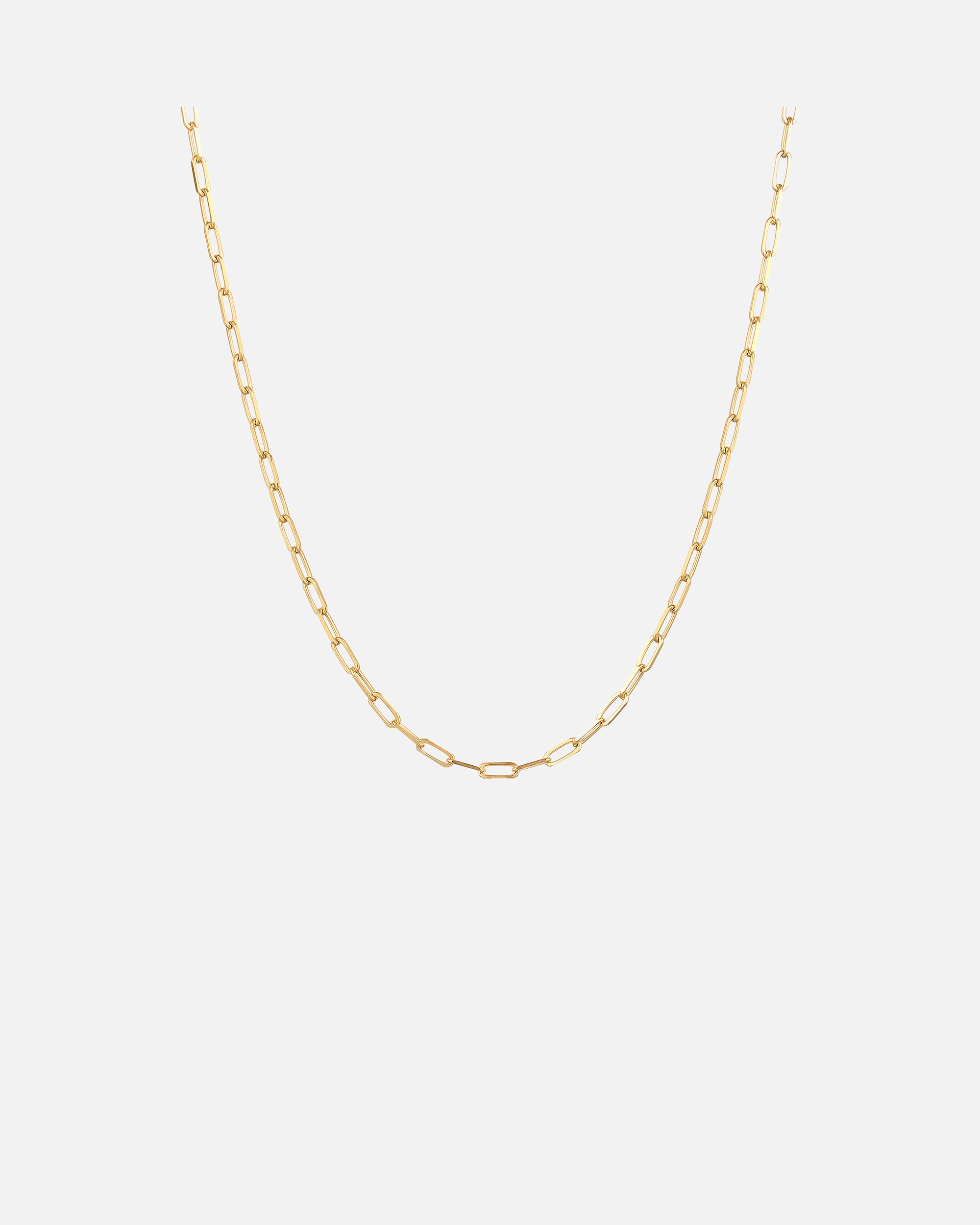 Naszyjnik dla Kobieta Nenalina Naszyjnik Damski Łańcuch ogniw 925 Sterling Silver pozłacane 38 cm 38