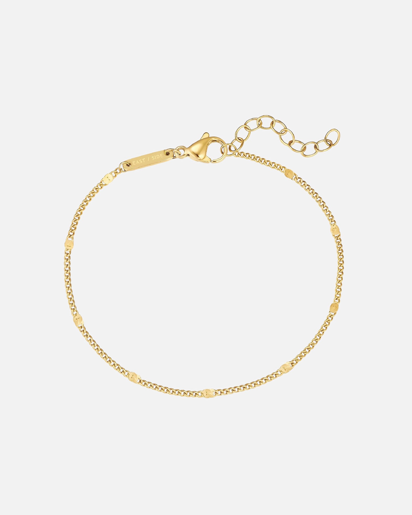 Bransoletka dla Kobieta Bransoletka Stal nierdzewna Żółte złoto 17,0 cm Basislänge + 3,0 cm Verlängerung