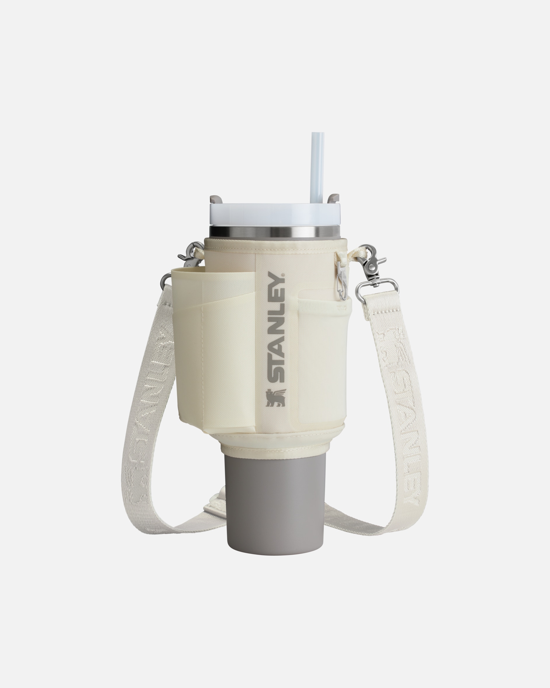 Bidon dla Unisex Stanley 1913 Torba na ramię - 0,89L - THE QUENCHER H2.0 FLOWSTATE™ TUMBLER Cream