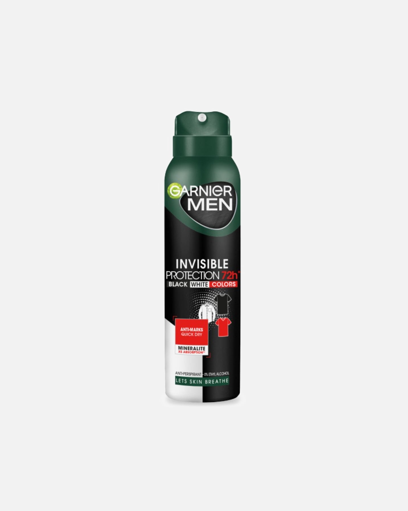 Dezodorant dla Mężczyzna Garnier Men Invisible Protection 150 ml