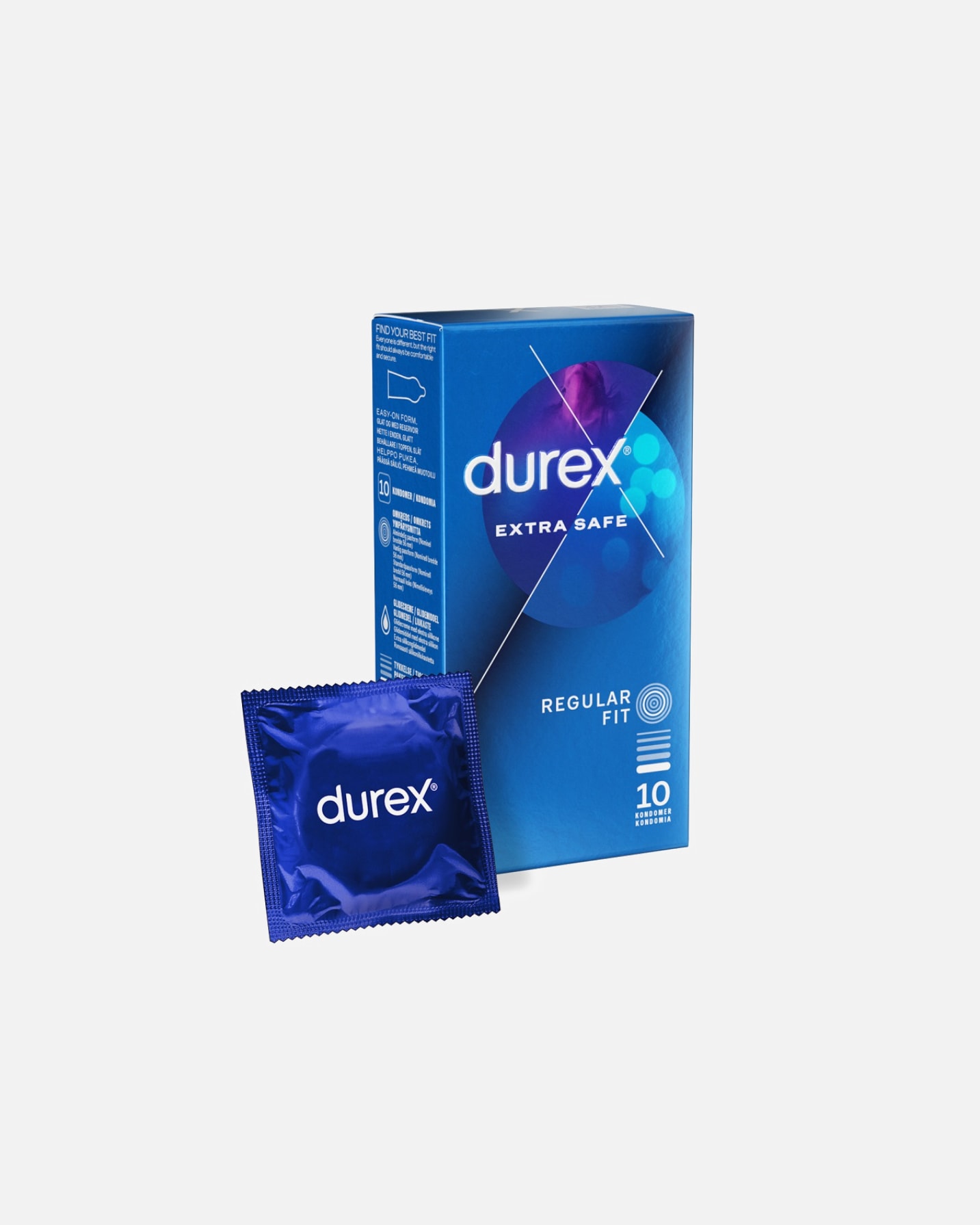 Prezerwatywa dla Mężczyzna Durex EXTRA SAFE 10 szt