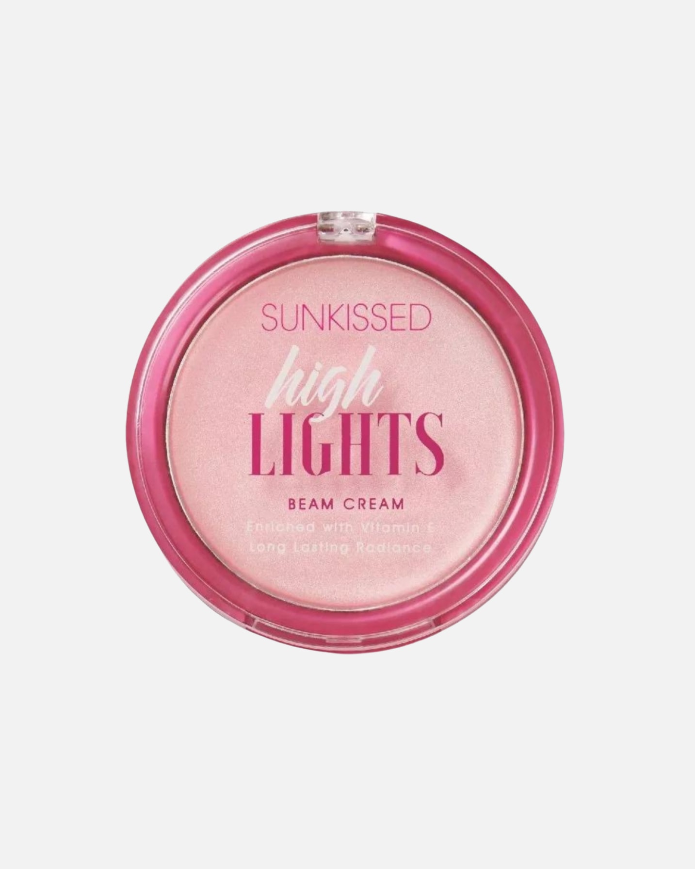 Rozświetlacz dla Unisex Sunkissed High Light Beam kremowy rozświetlacz z mineralnym blaskiem 8 g