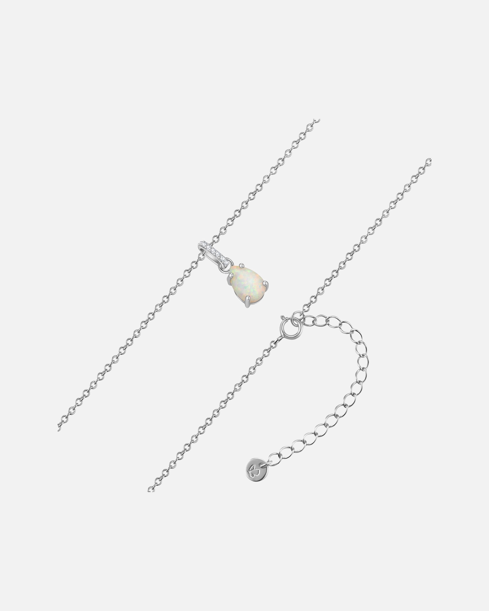 Naszyjnik dla Kobieta Glanzstücke München Łańcuszek Srebro wysokiej próby Srebrny 40,0 cm Basiskette + 5,0 cm Verlängerung