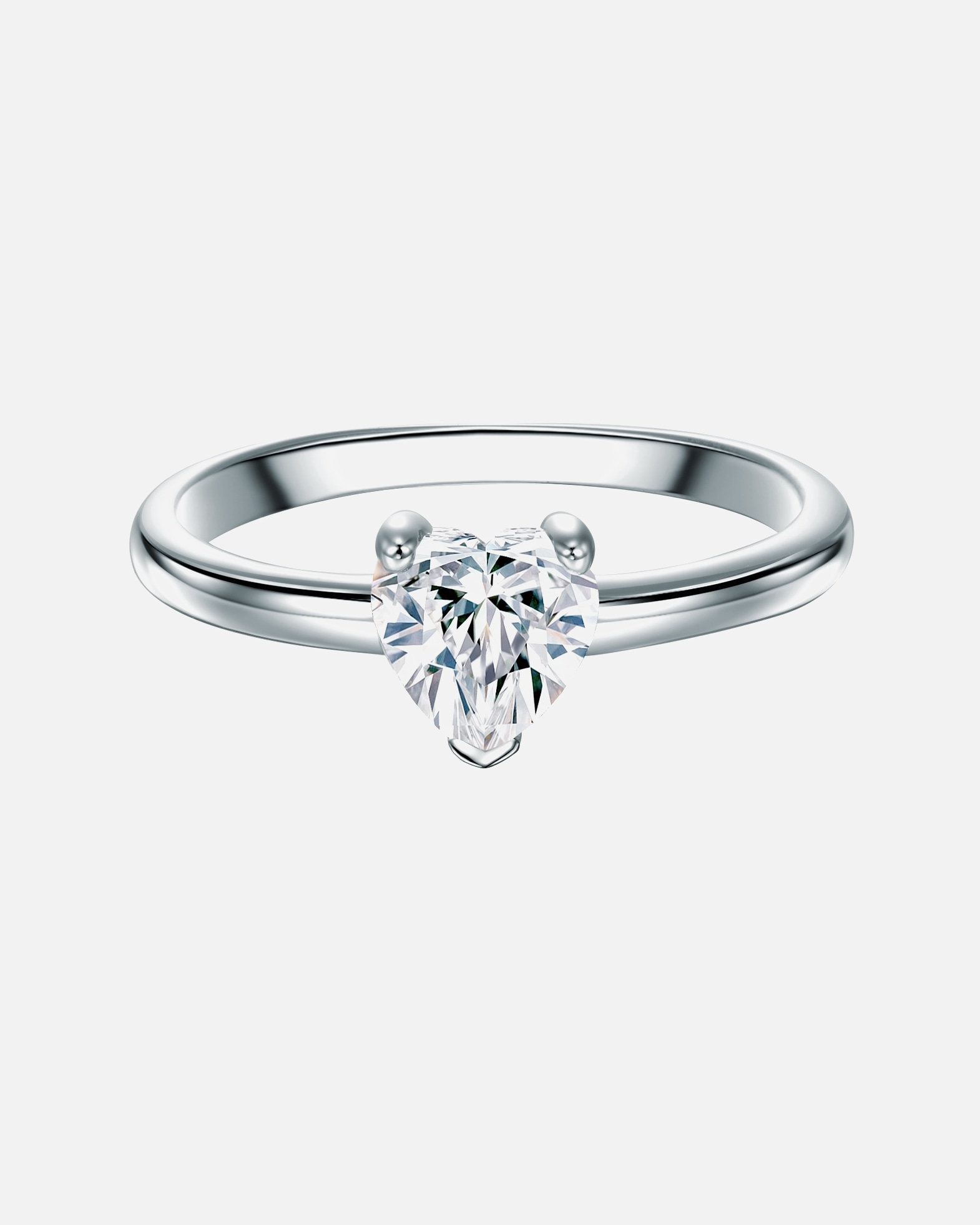 Pierścionek dla Kobieta Pierścionek z Srebro wysokiej próby w Srebrny 60