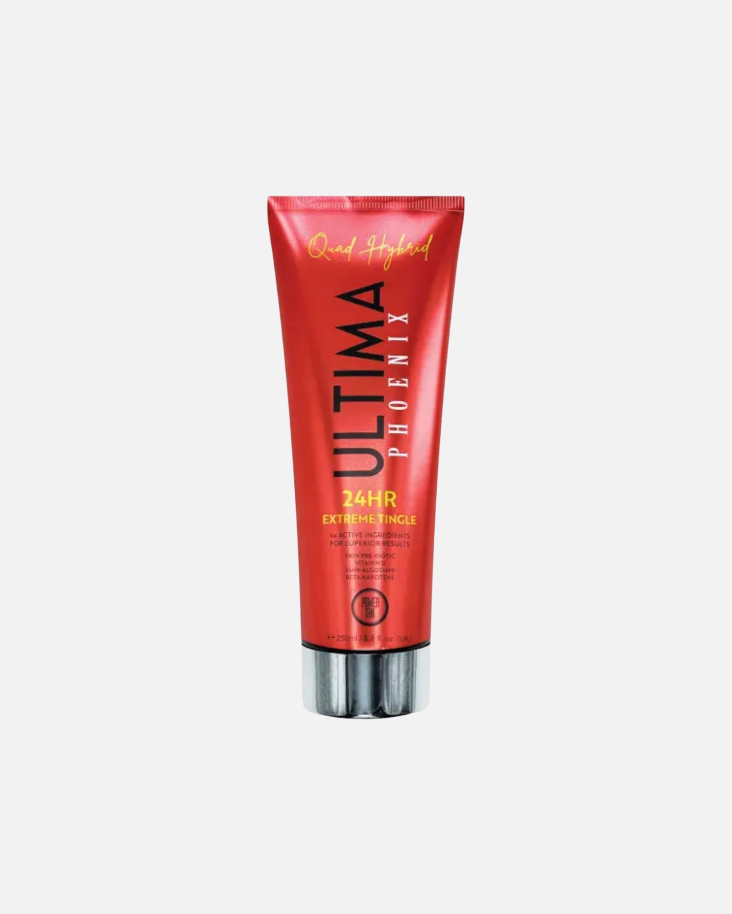 Balsam do opalania dla Unisex Power Tan Default Brand Line Ultima Phoenix bronzer i przyspieszacz opalania z kofeiną i DHA 250 ml