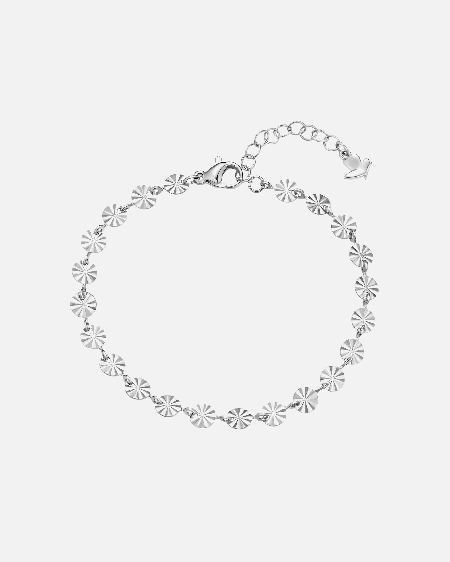 Bransoletka dla Kobieta Glanzstücke München Bransoletka ze stali nierdzewnej w kolorze Srebrnym 17,0 cm Basislänge + 3,0 cm Verlängerung