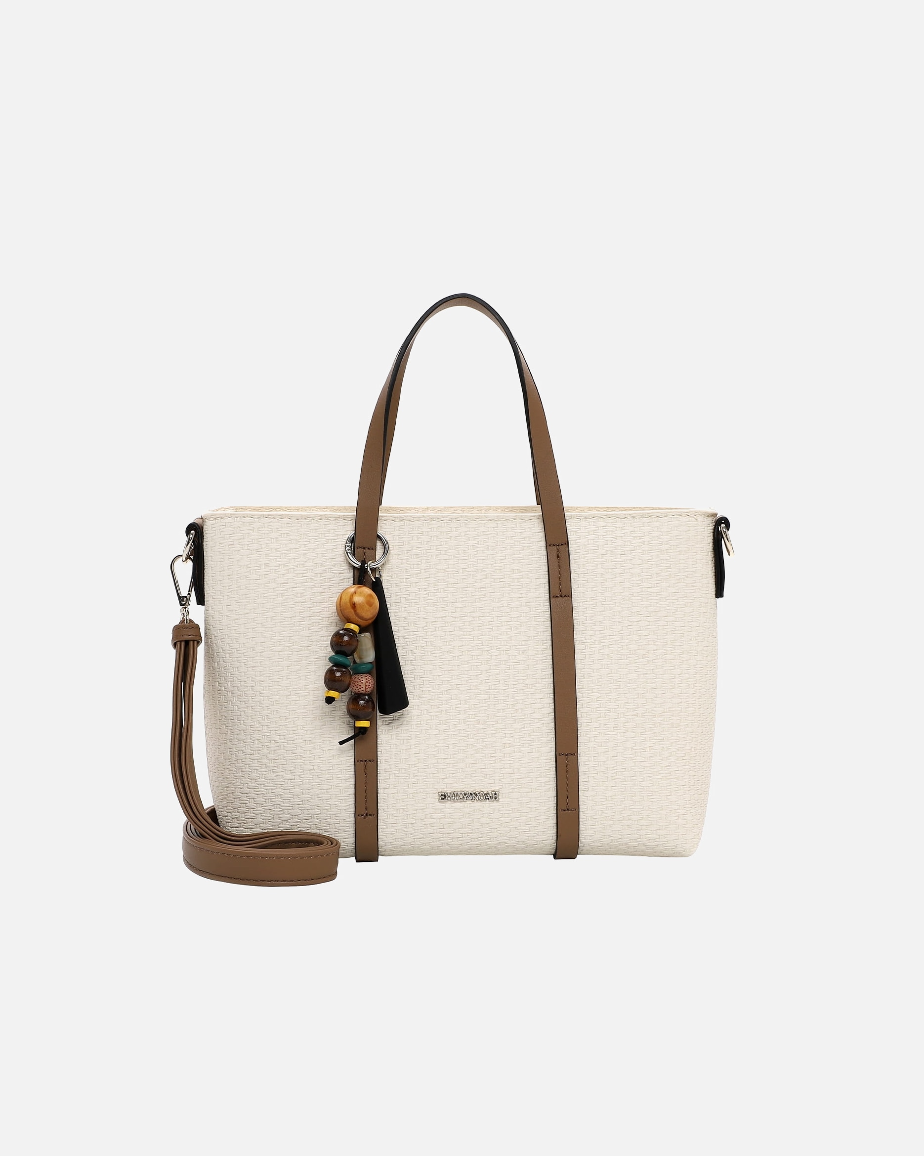 Shopper dla Kobieta Emily & Noah Torebka Shopper E&N Johanna Ecru