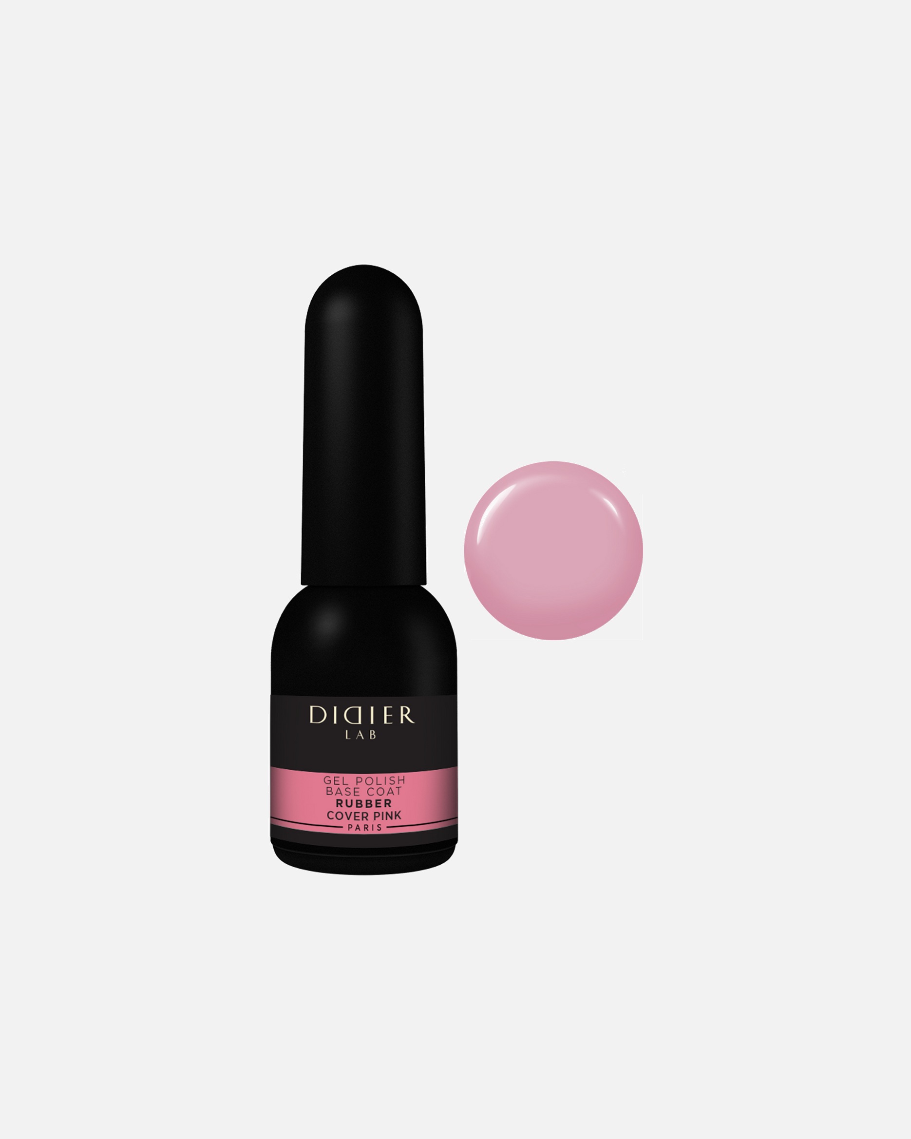 Lakier do paznokci dla Unisex Didier LAB Kamuflująca baza kauczukowa cover pink