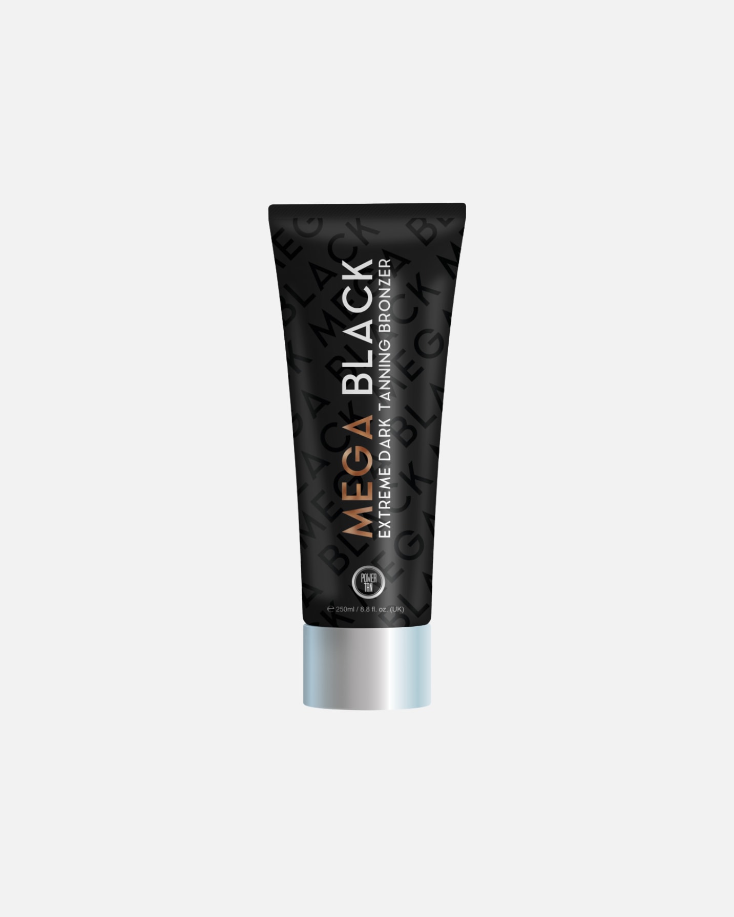 Samoopalacz dla Unisex Power Tan Default Brand Line Mega Black intensywny bronzer 250 ml