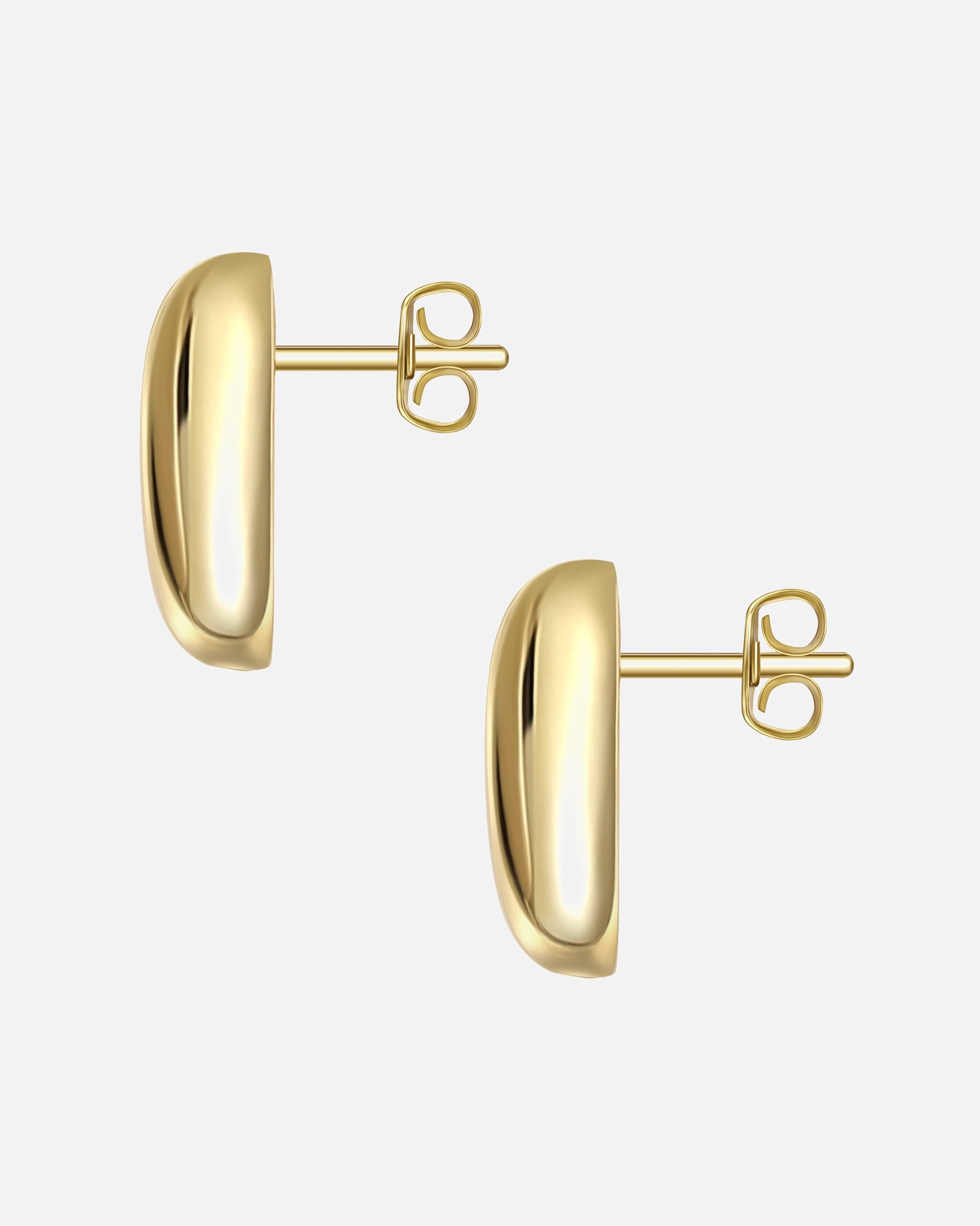 Kolczyki dla Kobieta Yokoamii Kolczyki z pozlacanej stopu metali 20,7 mm