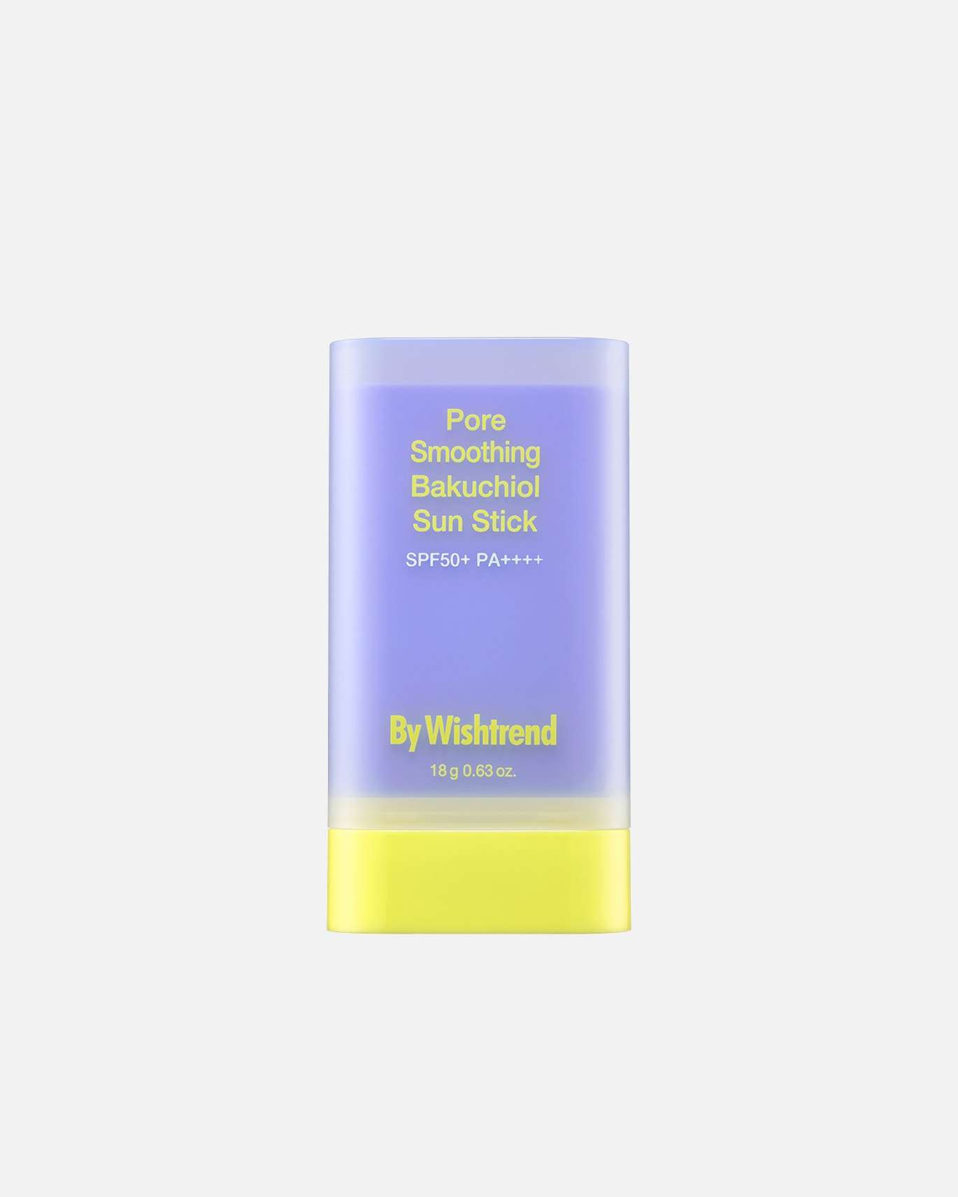 Krem przeciwsłoneczny do twarzy dla Unisex By Wishtrend Pore Smoothing Bakuchiol Sun Stick SPF50+ PA++++ 18 g