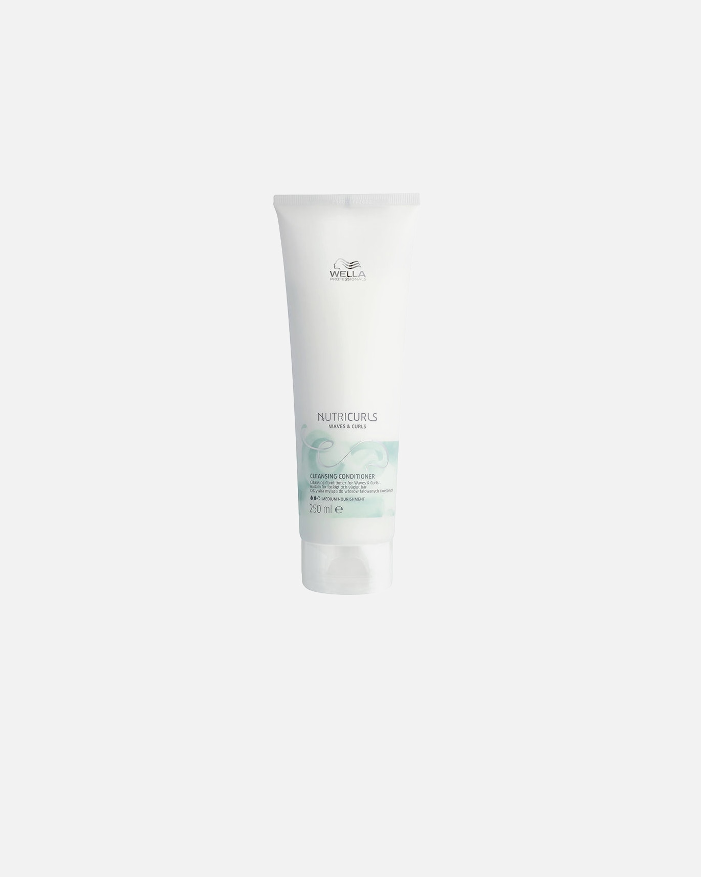 Odżywka do włosów do spłukiwania dla Unisex Wella Odżywka NUTRICURLS do włosów kręconych i falowanych 250 ml