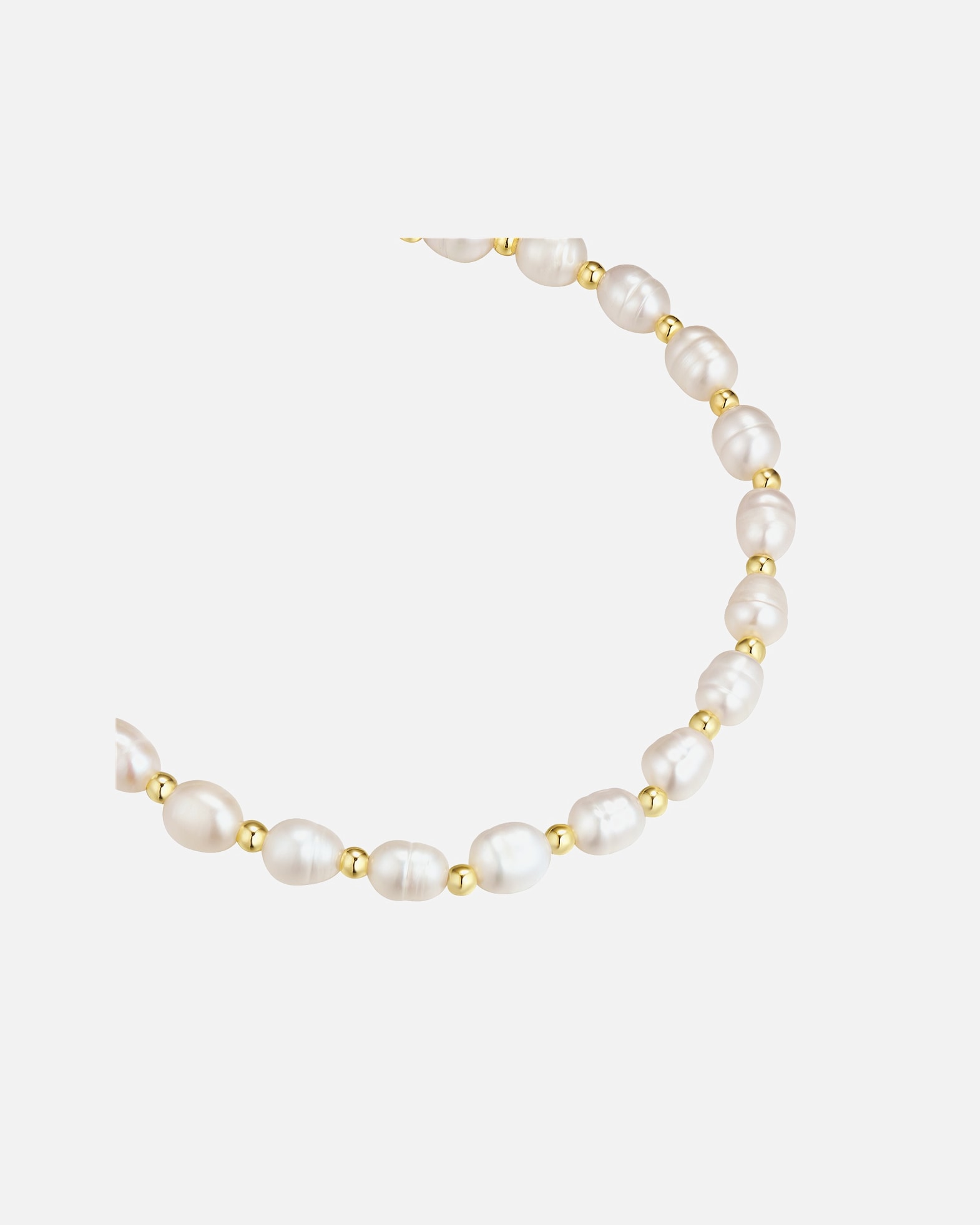 Bransoletka dla Kobieta Yokoamii Bransoletka z Mosiadz w Żółte złoto 16,0 - 21,0 cm, flexibel einstellbar