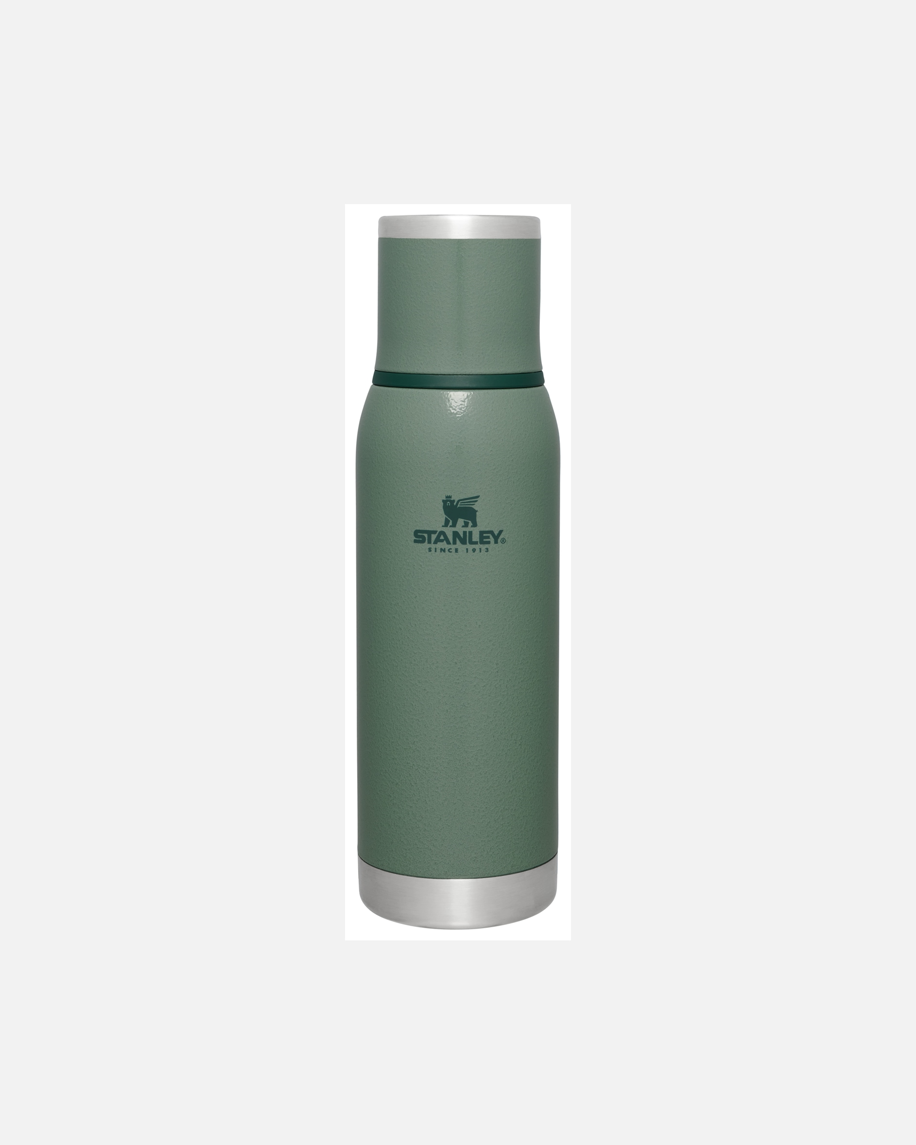 Bidon dla Unisex Stanley 1913 Izolowany próżniowo termos - 0,75L - ADVENTURE TO-GO BOTTLE Hammertone Green