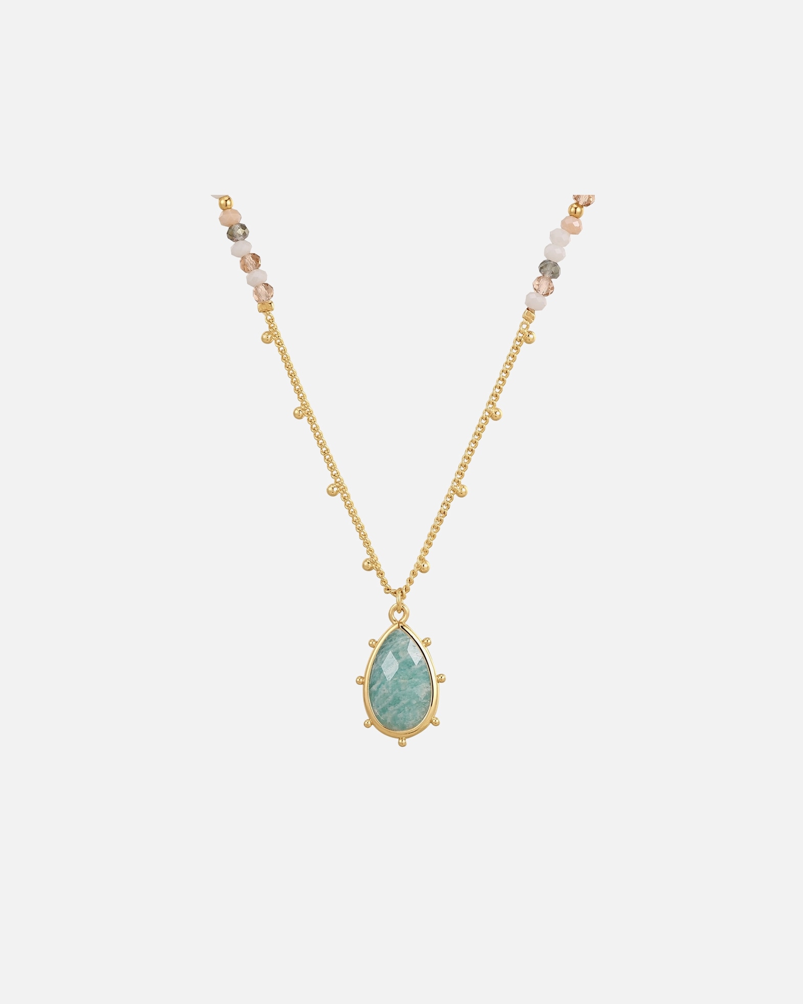 Naszyjnik dla Kobieta Yokoamii Łańcuszek Mosiadz Żółte złoto 43,0 cm Basiskette + 5,0 cm Verlängerung