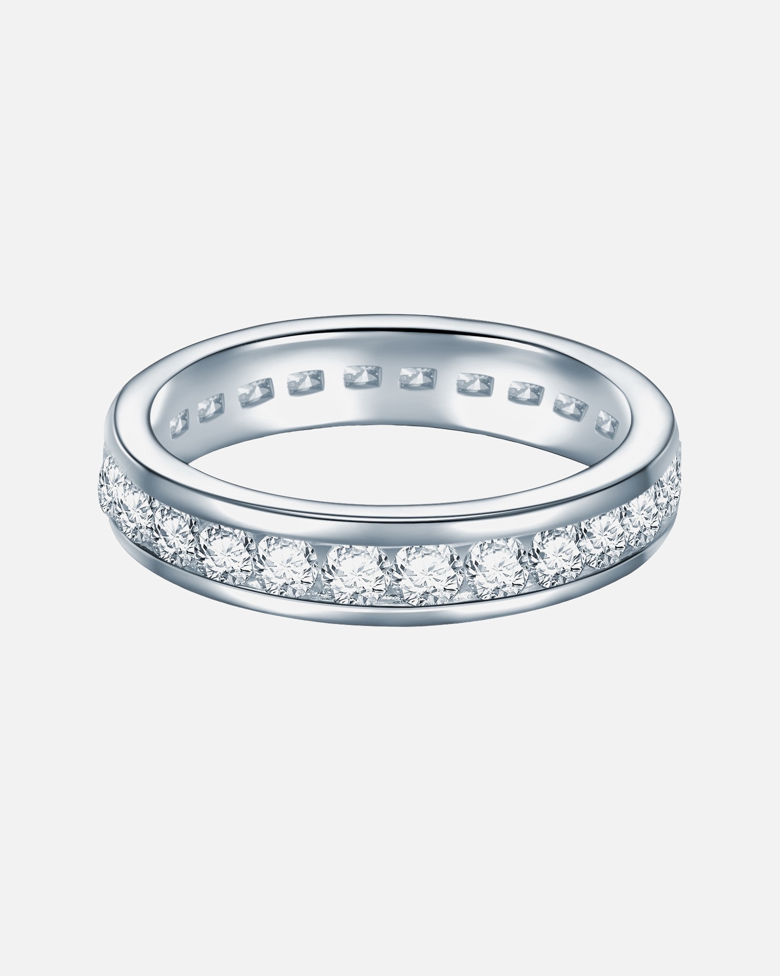 Pierścionek dla Kobieta Trilani Pierścionek z Srebro wysokiej próby w Srebrny 60