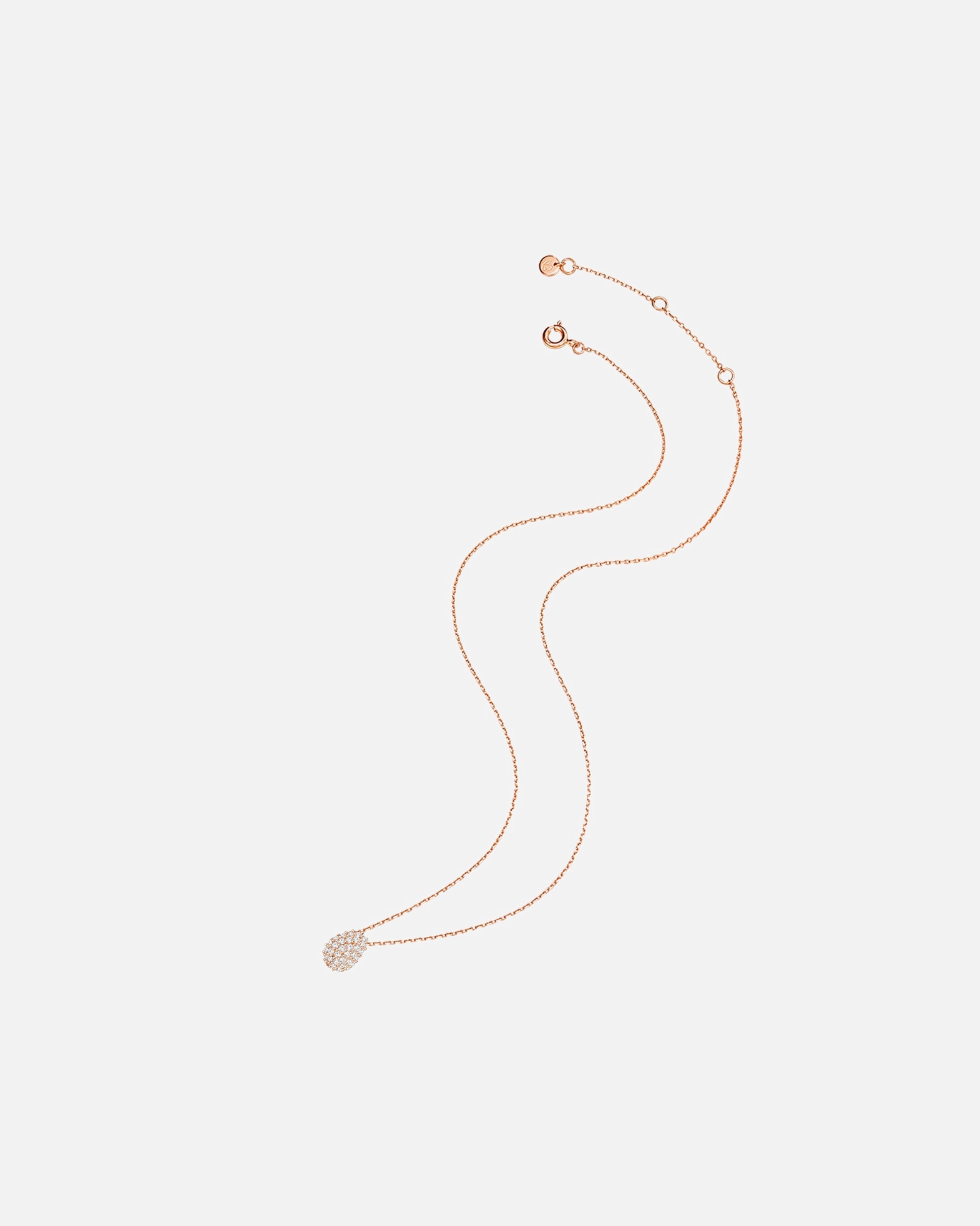 Naszyjnik dla Kobieta Glanzstücke München Naszyjnik srebrny srebro wysokiej próby Cyrkonia różowe złoto 43,0 cm Basiskette + 5,0 cm Verlängerung