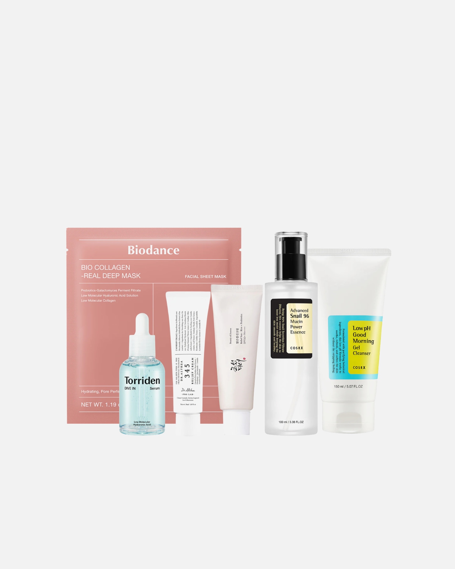 Zestaw do pielęgnacji twarzy dla Unisex LoveMyCosmetic Glow Routine Bestseller Kit 1 szt.
