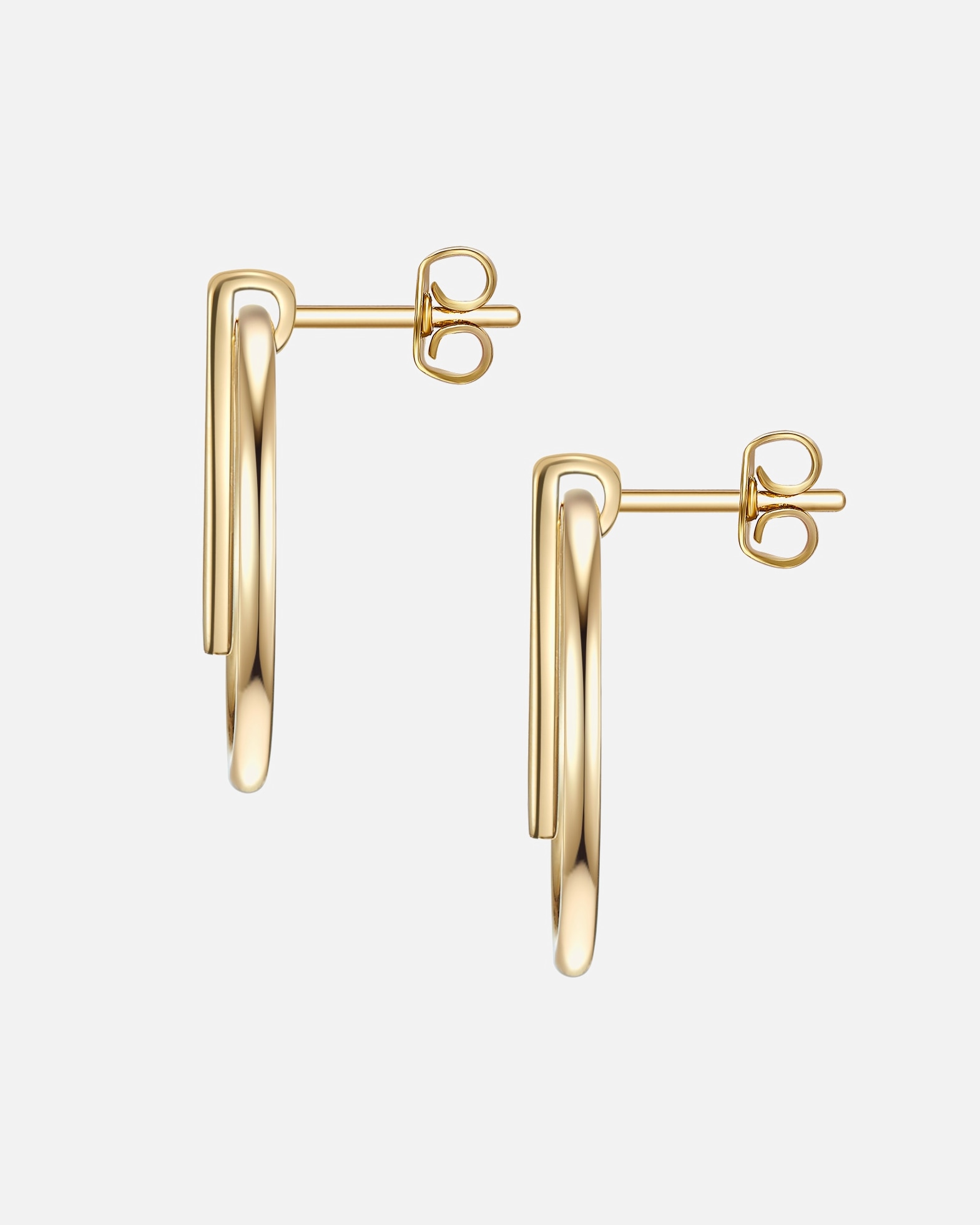 Kolczyki dla Kobieta Lulu & Jane Srebro wysokiej pr óby Brylant 22,3 mm