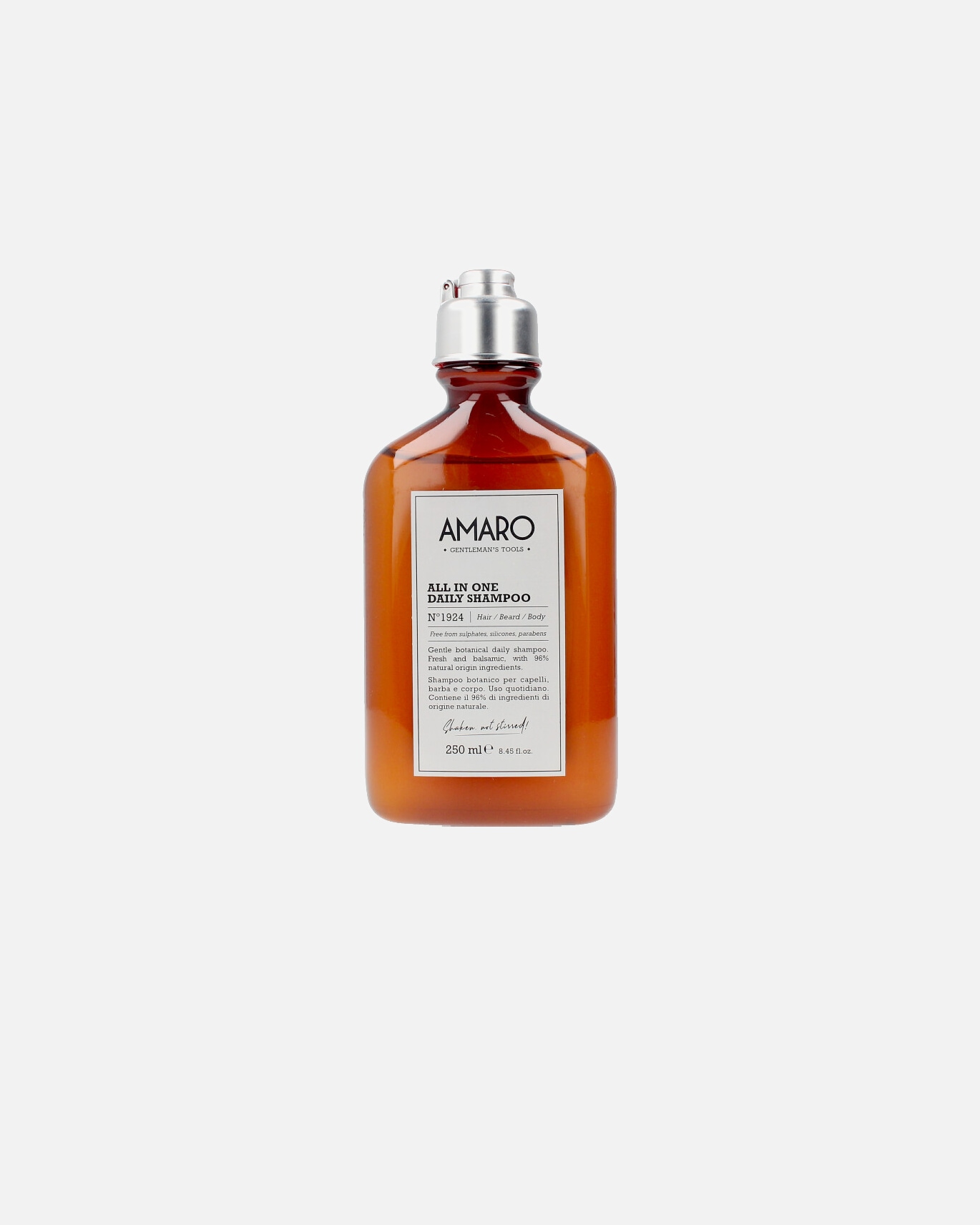 Pielęgnacja brody dla Mężczyzna Farmavita Amaro Wash & Care 250 ml