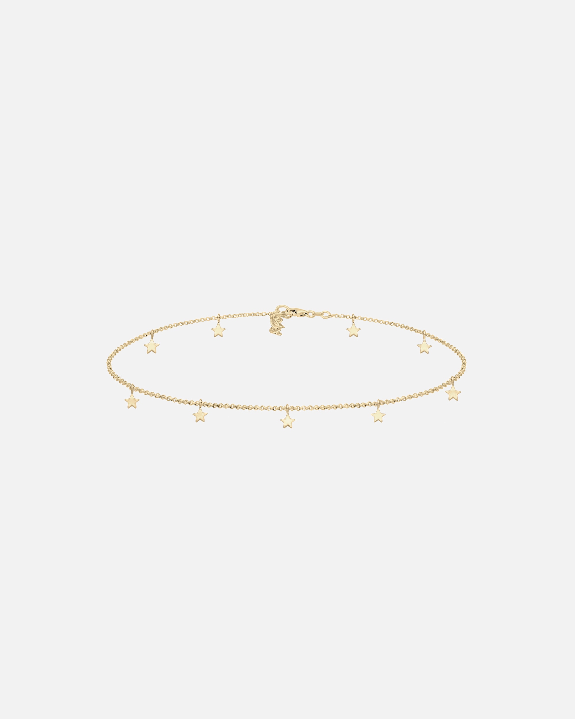 Naszyjnik dla Kobieta Elli Choker damski Gwiazdy Astro Look Basic w srebrze próby 925 Sterling Silver goldfarben