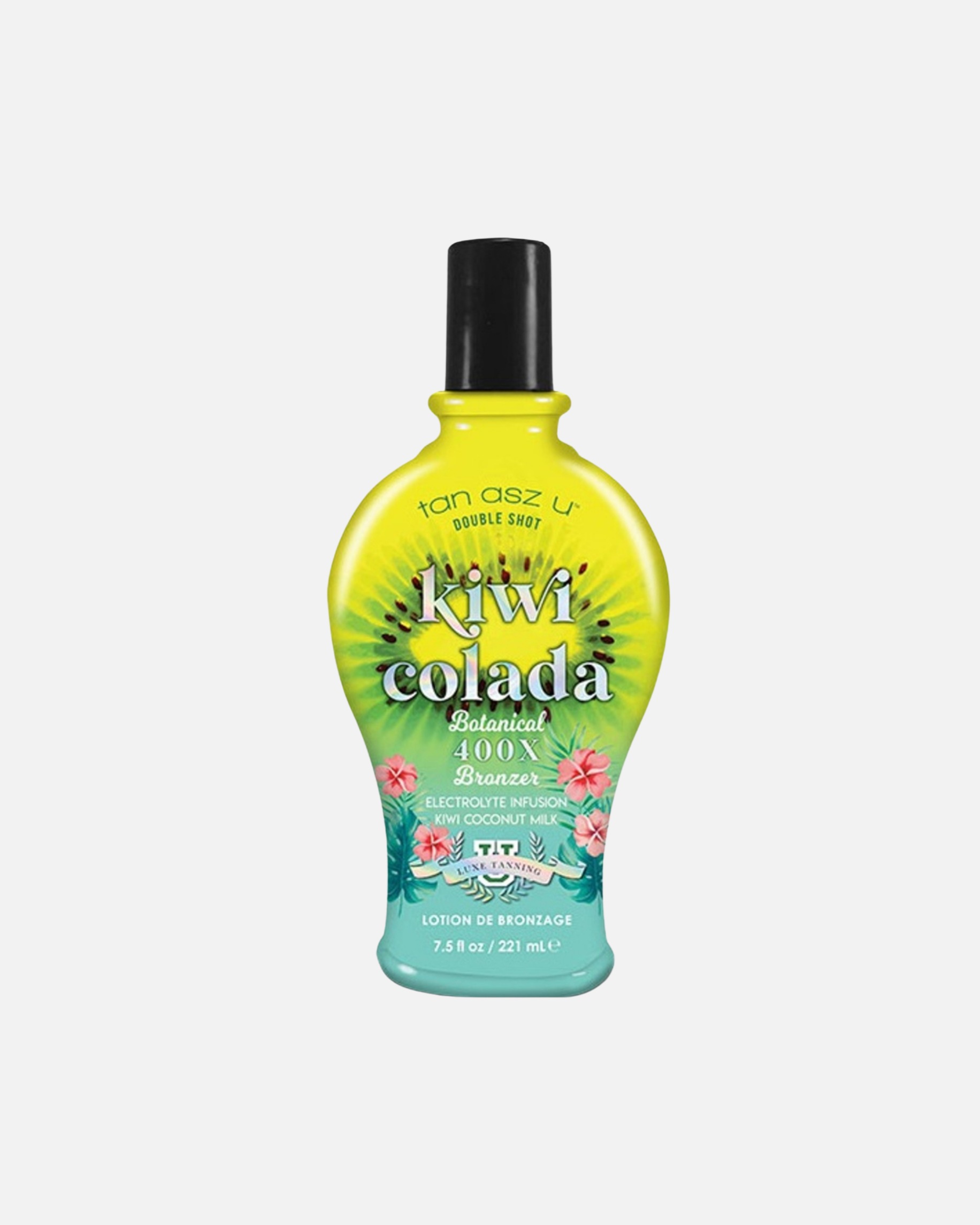 Samoopalacz dla Unisex Tan Asz U Default Brand Line Kiwi Colada tropikalny bronzer z ekstraktem kiwi mlekiem kokosowym i witaminą c 221 ml