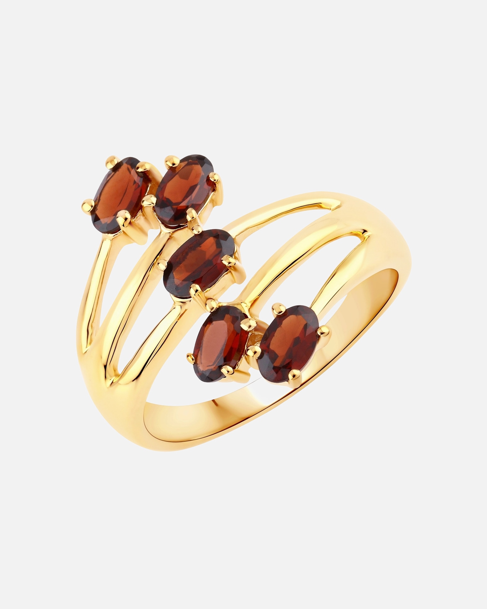 Pierścionek dla Kobieta Rafaela Donata Pierścionek Srebro wysokiej próby Żółte złoto 56