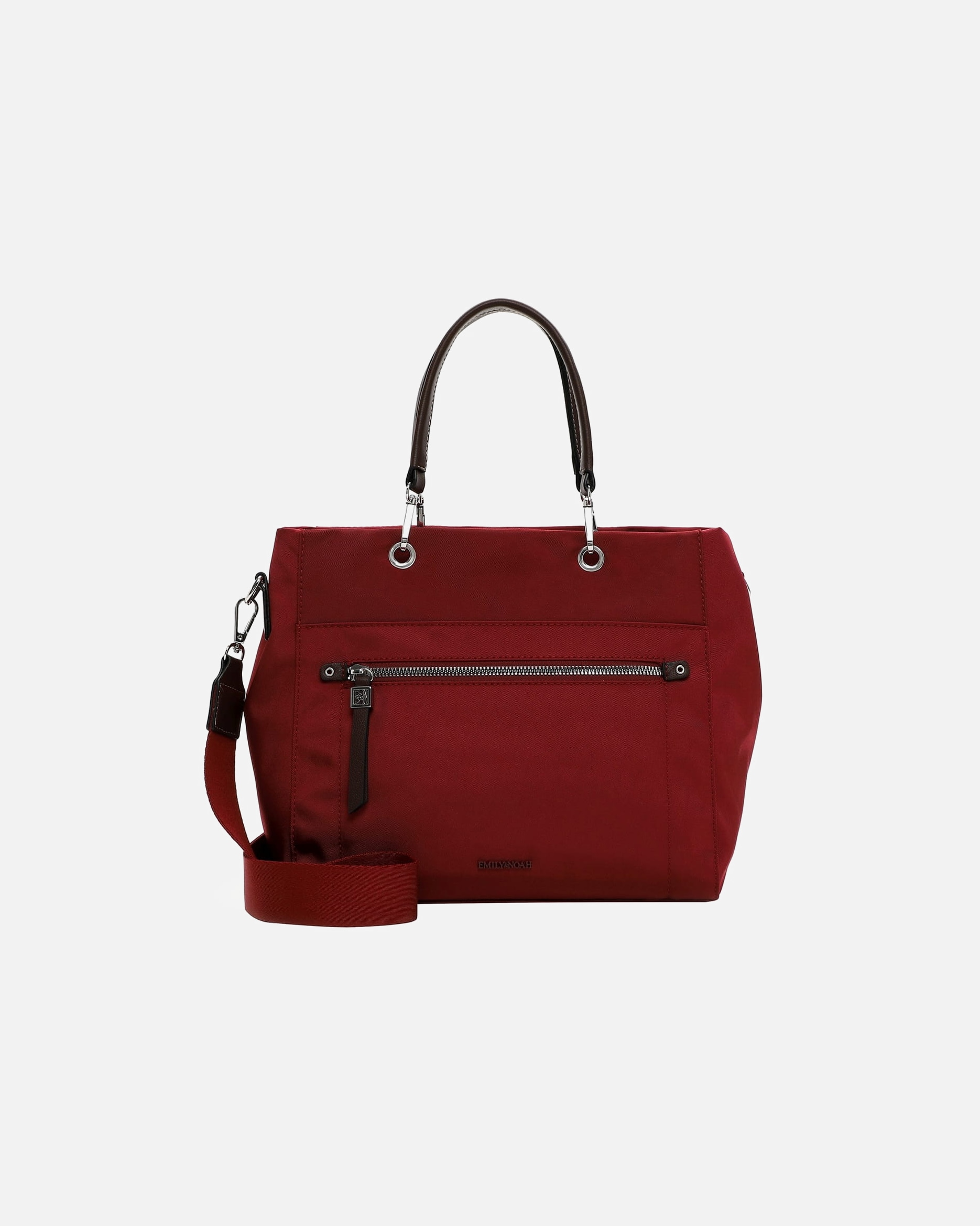 Torba dla Kobieta Emily & Noah Torebka Shopper E&N Esther Darkred