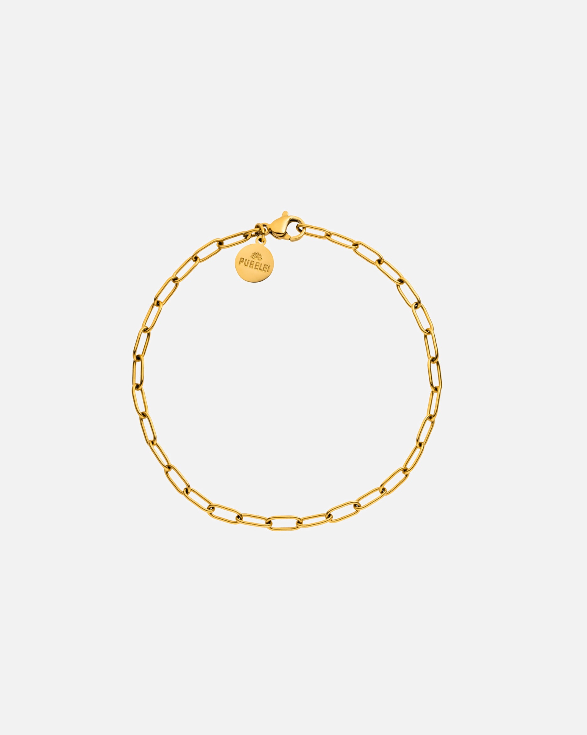 Bransoletka dla Unisex Purelei Bransoletka Endlessly Złoto
