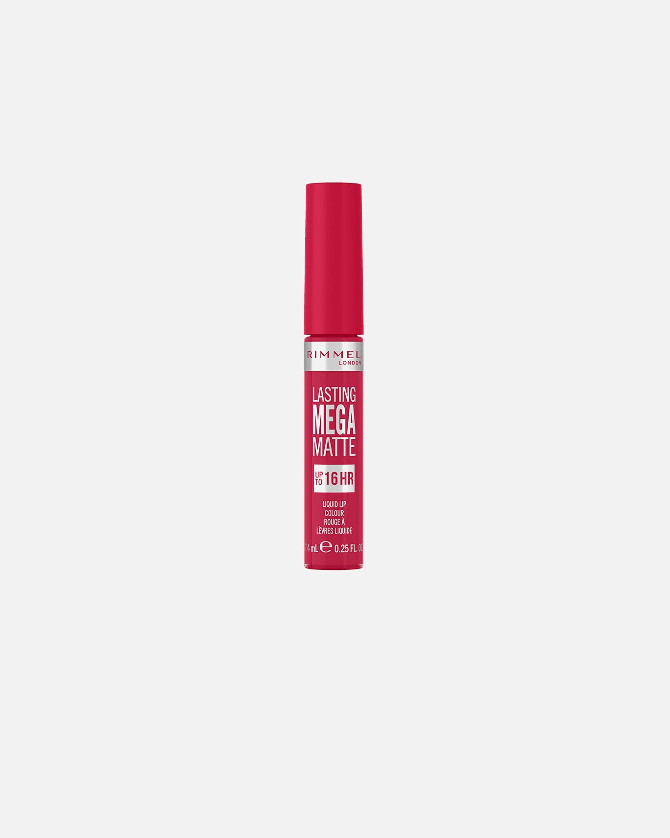 Pomadka do ust dla Unisex Rimmel London TRWAŁY MEGA MATOWY płynny kolor ust 910-fluchsia flush 7,4ml