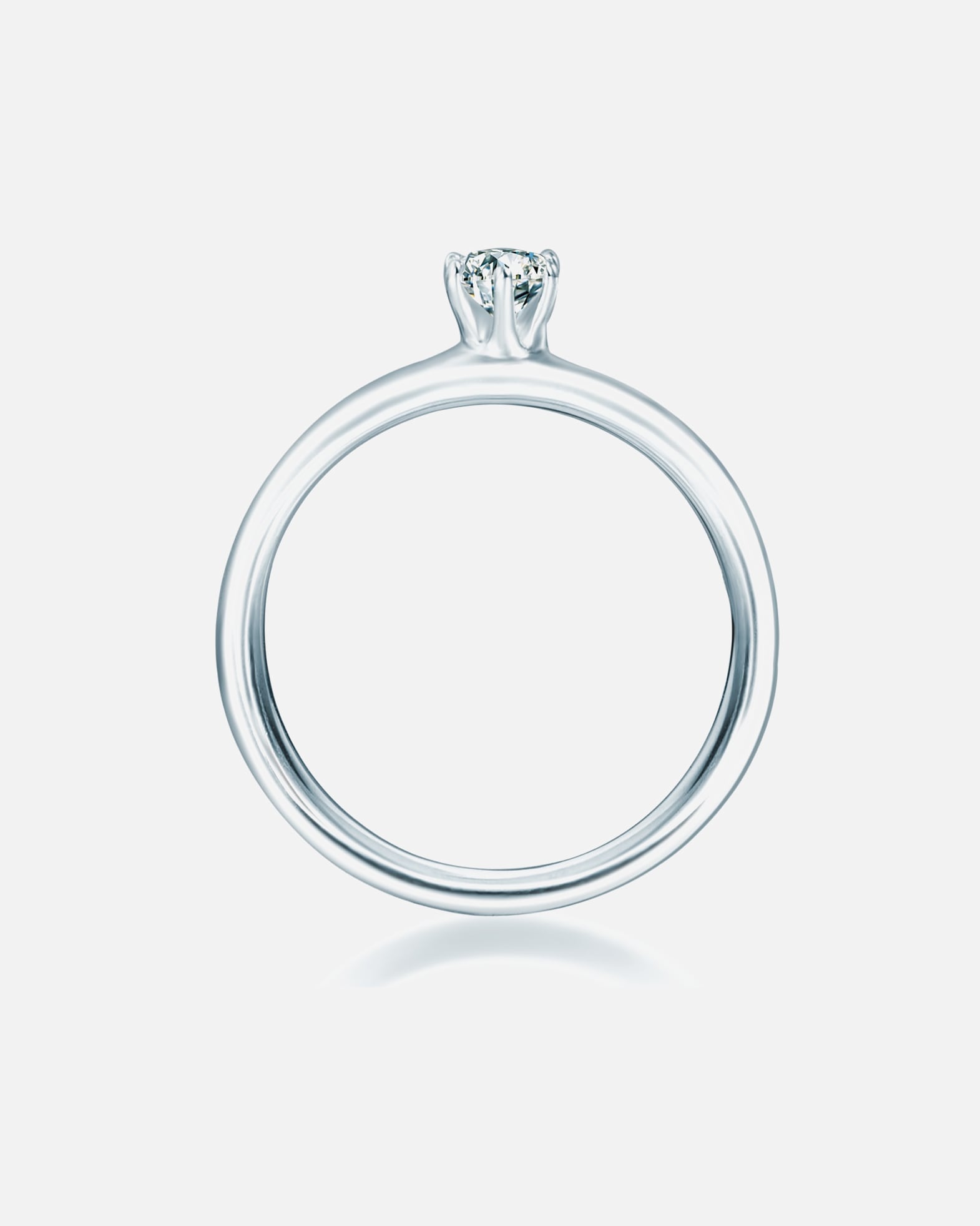 Pierścionek dla Kobieta Trilani Srebrny pierścionek srebro wysokiej próby Cyrkonia srebrny 52