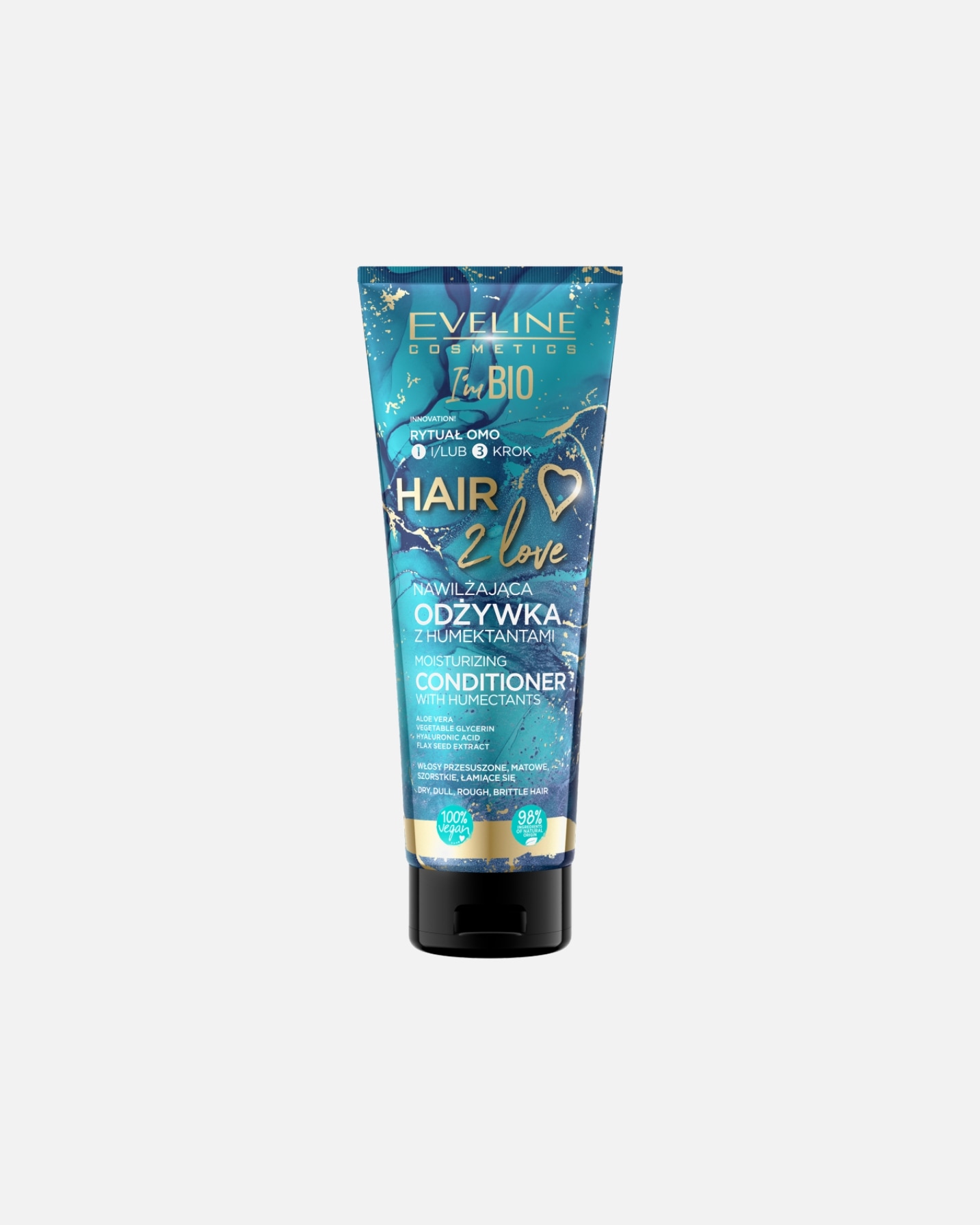 Odżywka do włosów do spłukiwania dla Kobieta Eveline Cosmetics Hair 2 Love 250 ml