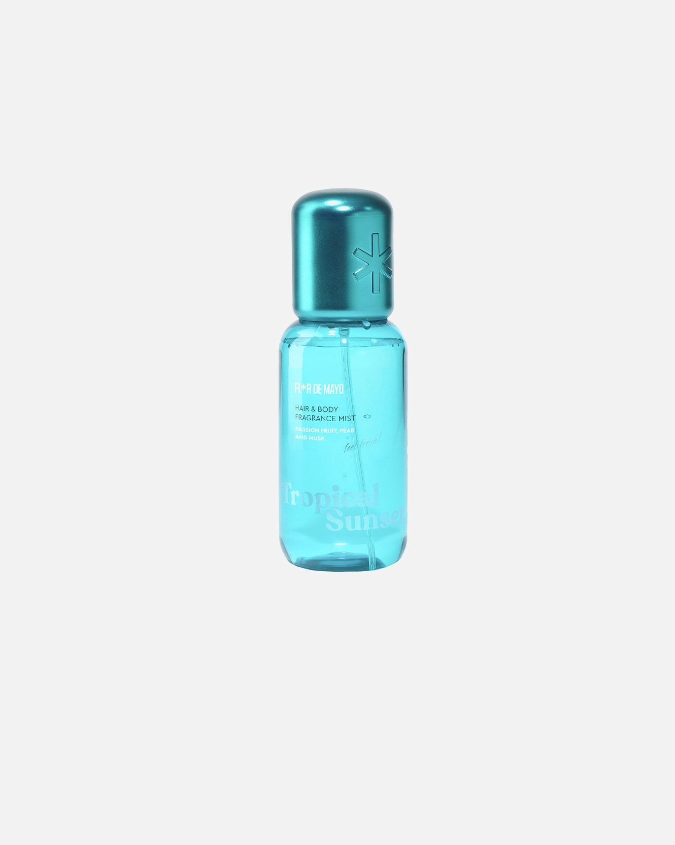 Spray do ciała dla Unisex Flor de Mayo MGIEŁKA DO WŁOSÓW I CIAŁA tropikalny zachód słońca 250 ml