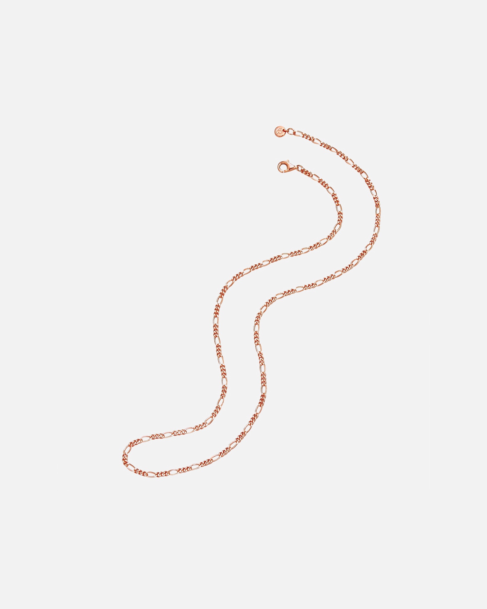 Naszyjnik dla Kobieta Glanzstücke München Naszyjnik srebrny srebro wysokiej próby różowe złoto 50 cm