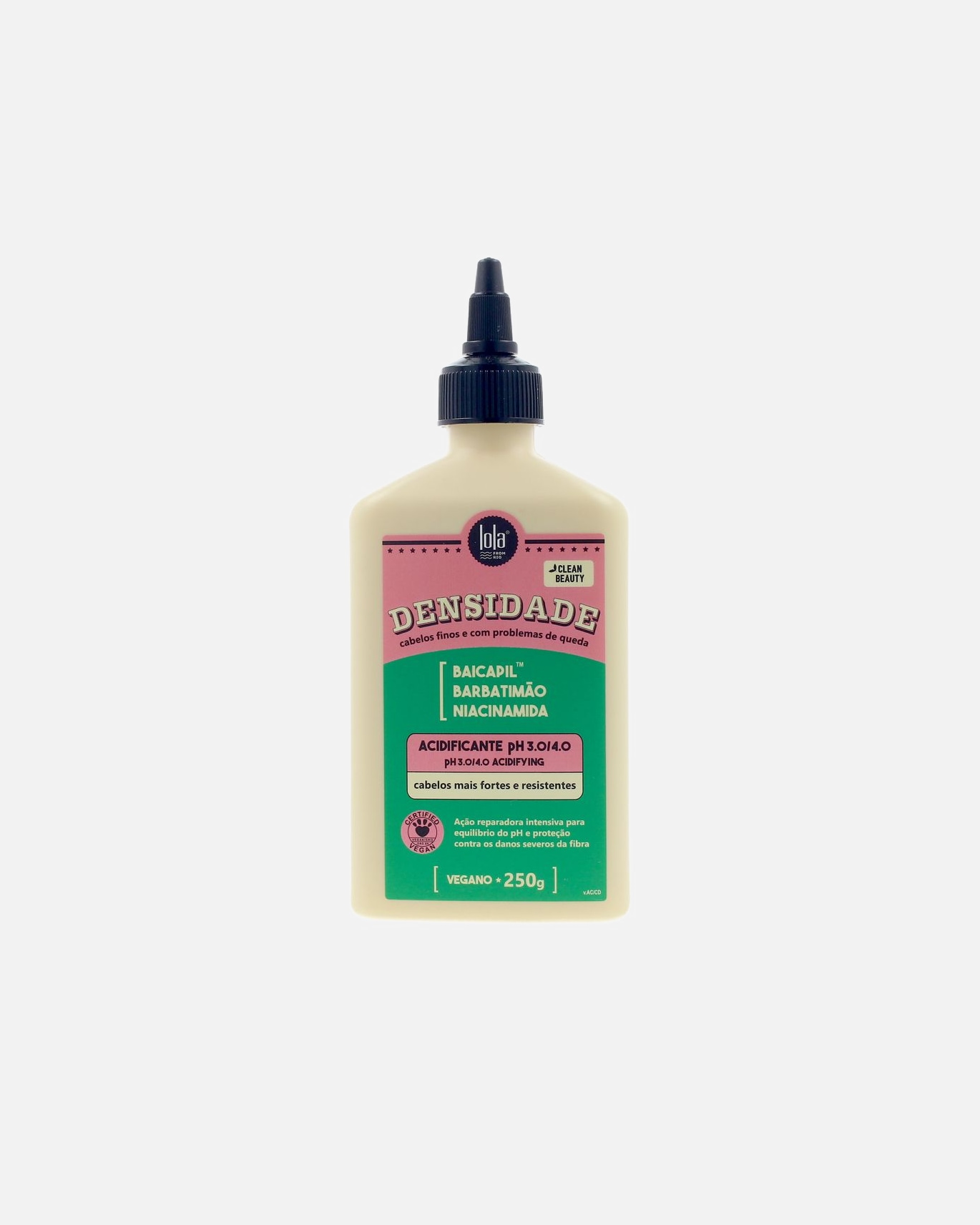 Kuracja do włosów dla Kobieta Lola Cosmetics DENSIDADE balsam zakwaszający 250 gr
