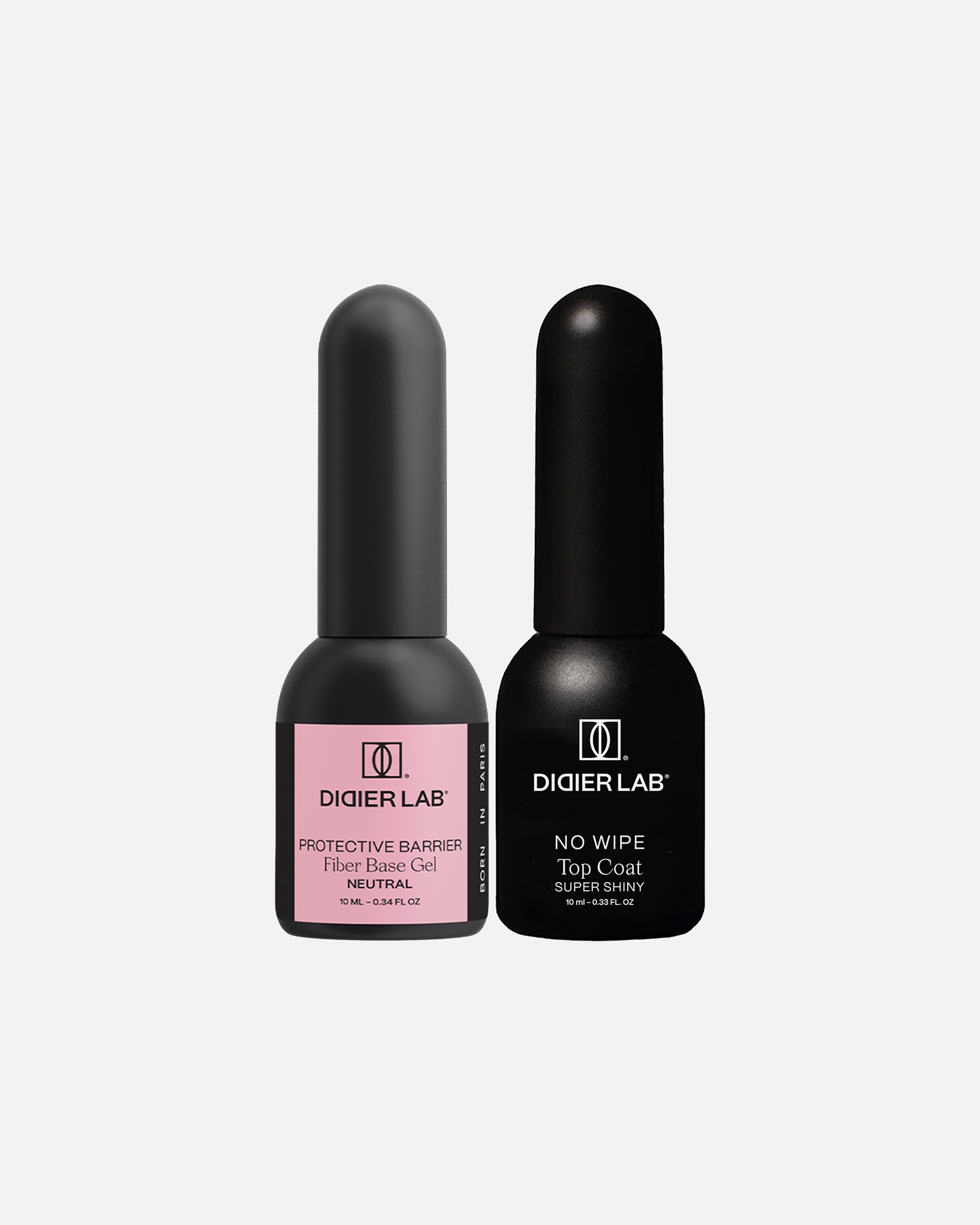 Zestaw lakierów do paznokci dla Unisex Didier LAB Regenerująca baza + Top Coat 1 sztuka