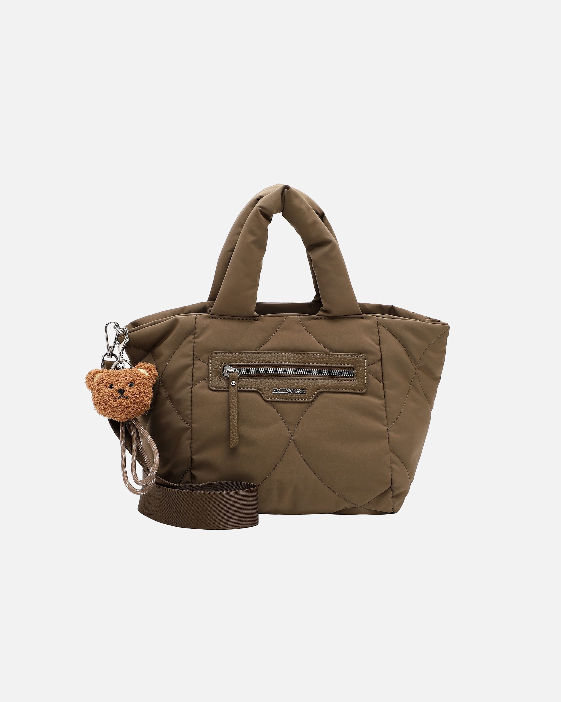 Torba dla Kobieta Emily & Noah Torebka Shopper E&N Lonie Darktaupe