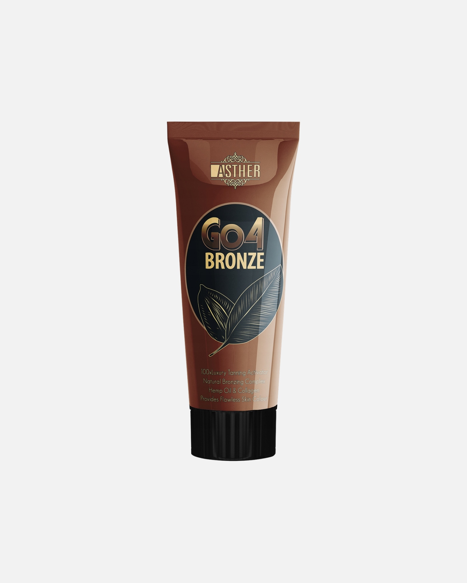 Samoopalacz dla Unisex Asther Default Brand Line Przyspieszacz opalania z kolagenem i olejem konopnym 200 ml