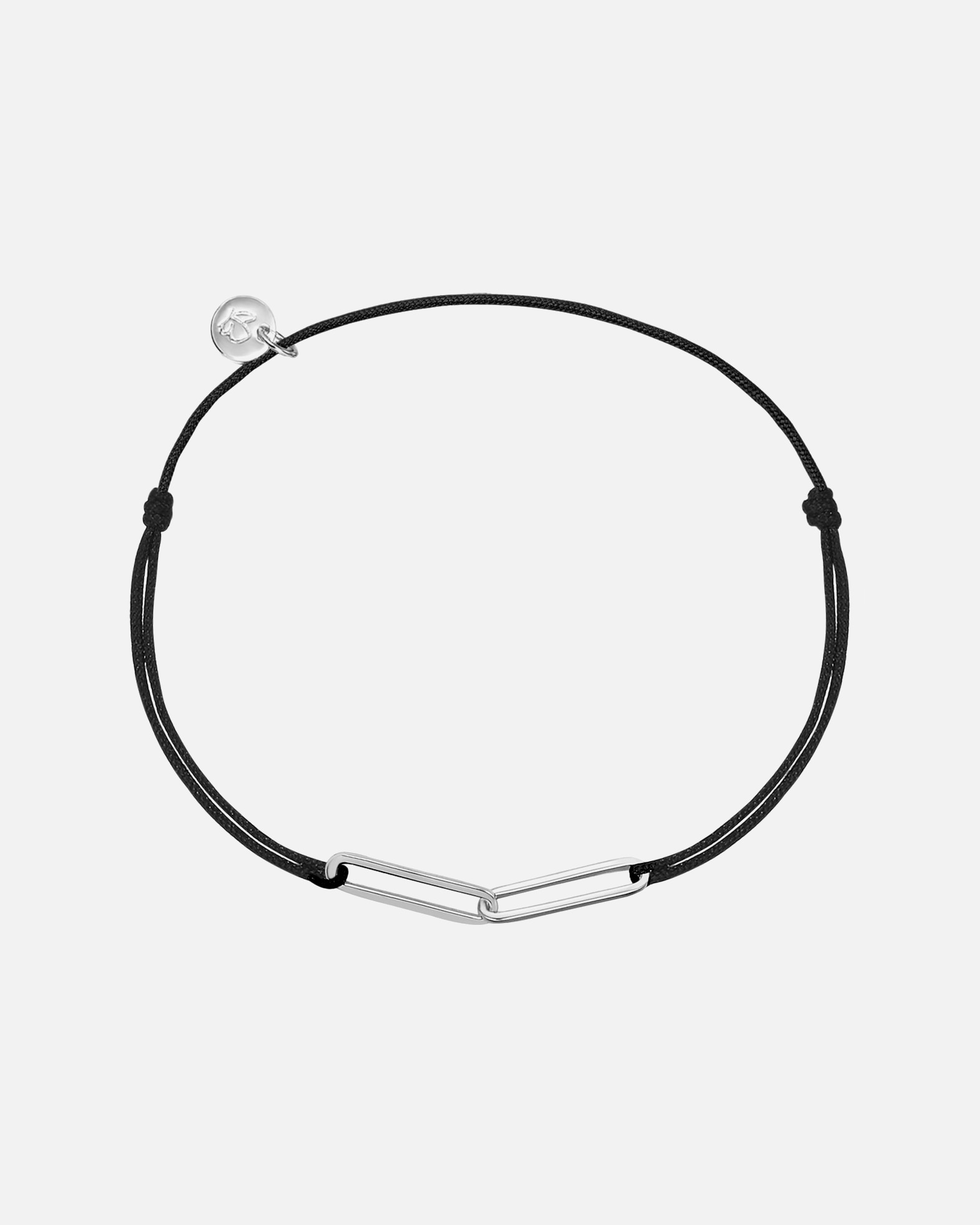 Bransoletka dla Kobieta Bransoletka tekstylna srebro wysokiej próby srebrny 15,0 - 22,0 cm, flexibel einstellbar