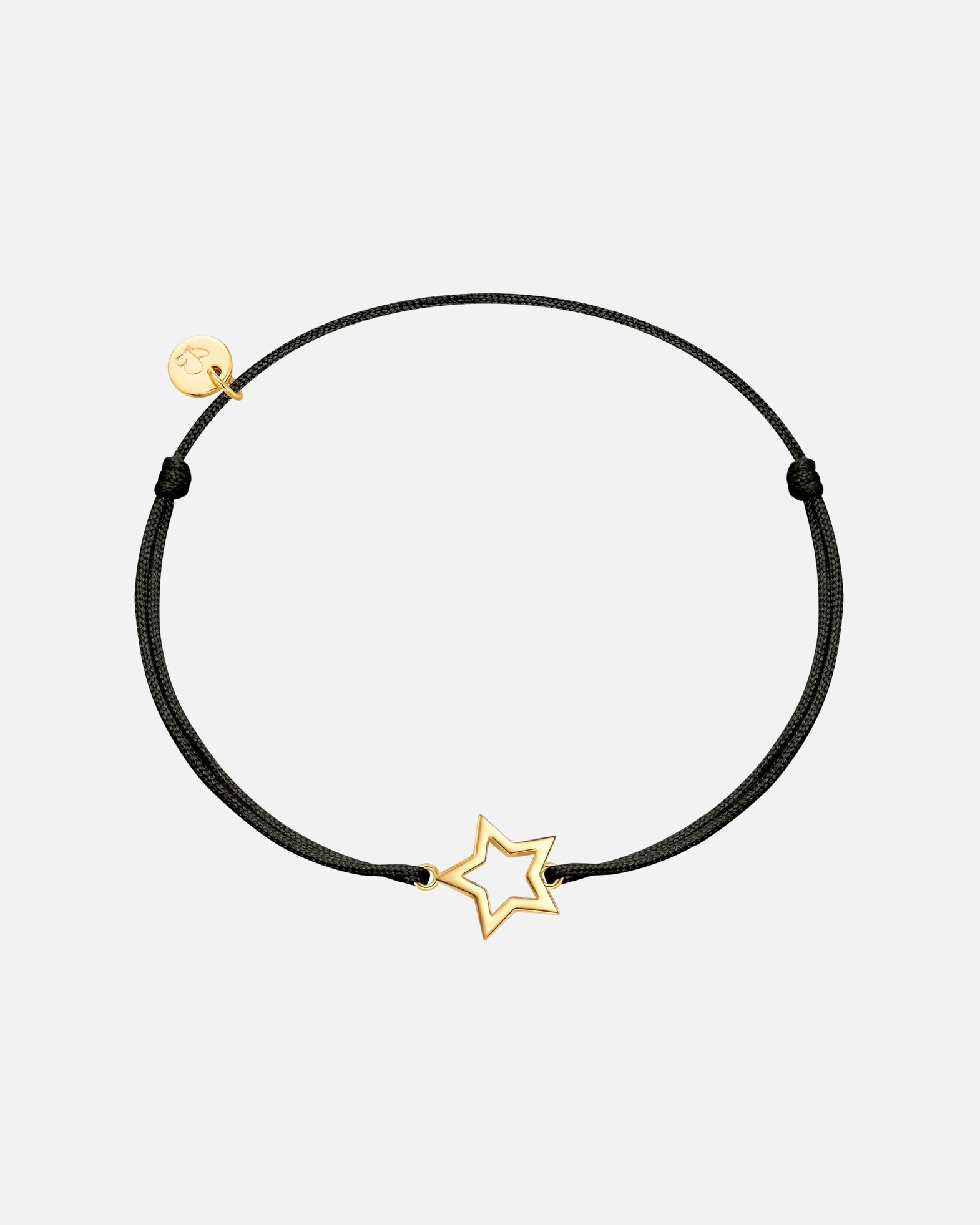 Bransoletka dla Kobieta Glanzstücke München Bransoletka Gwiazda z Srebra Sterling w zlocie zóltym 15,0 - 22,0 cm, flexibel einstellbar