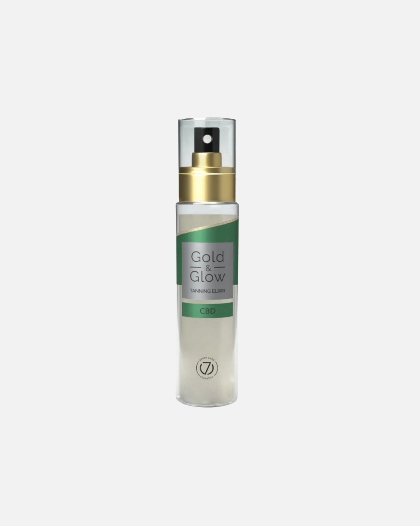 Balsam do opalania dla Unisex 7suns Default Brand Line Gold & Glowsuchy olejek do opalania z konopiami i rozświetlającym efektem 100 ml