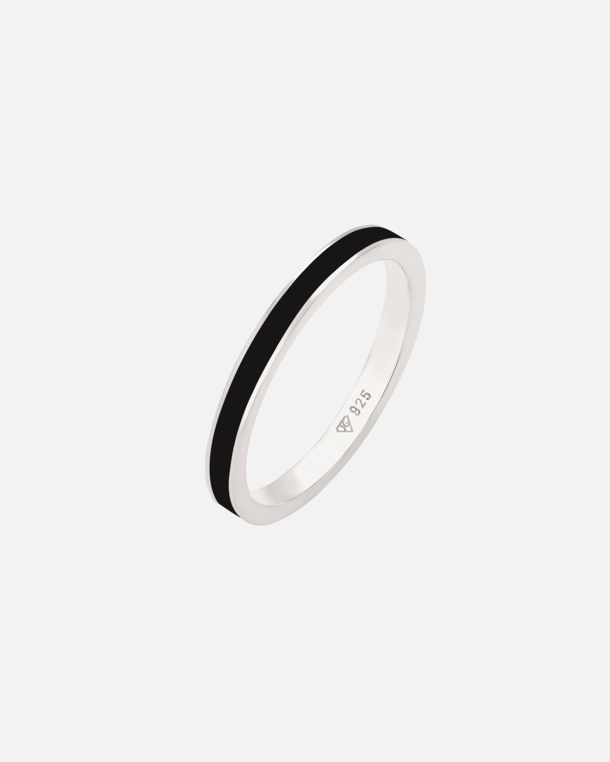 Pierścionek dla Kobieta Elli Stapelring Basic Emaille 925 Silber 54