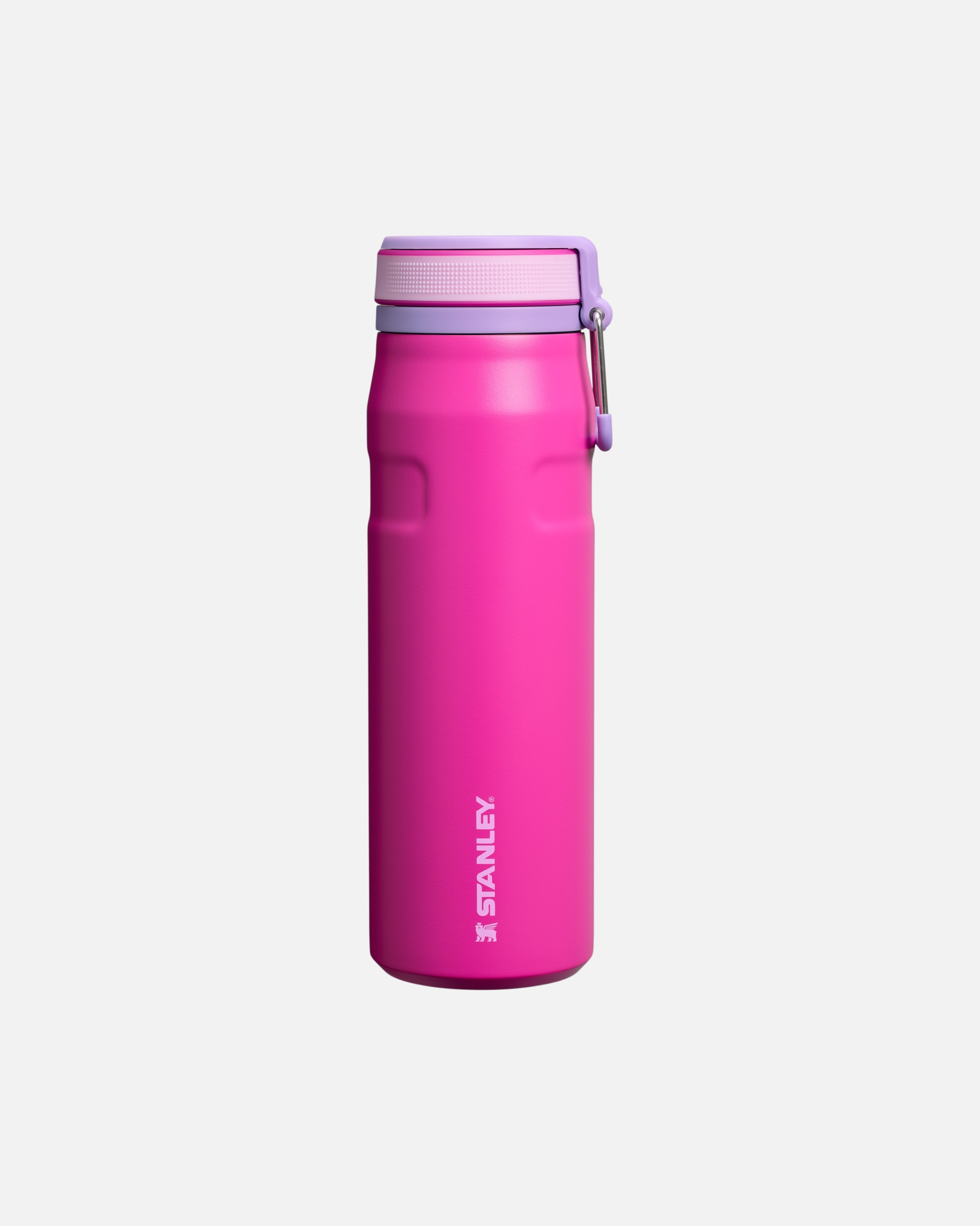 Bidon dla Unisex Stanley 1913 Kubek ze słomką - 0,7L - ICEFLOW™ BOTTLE FLIPSTRAW 2.0 Violet Blossom